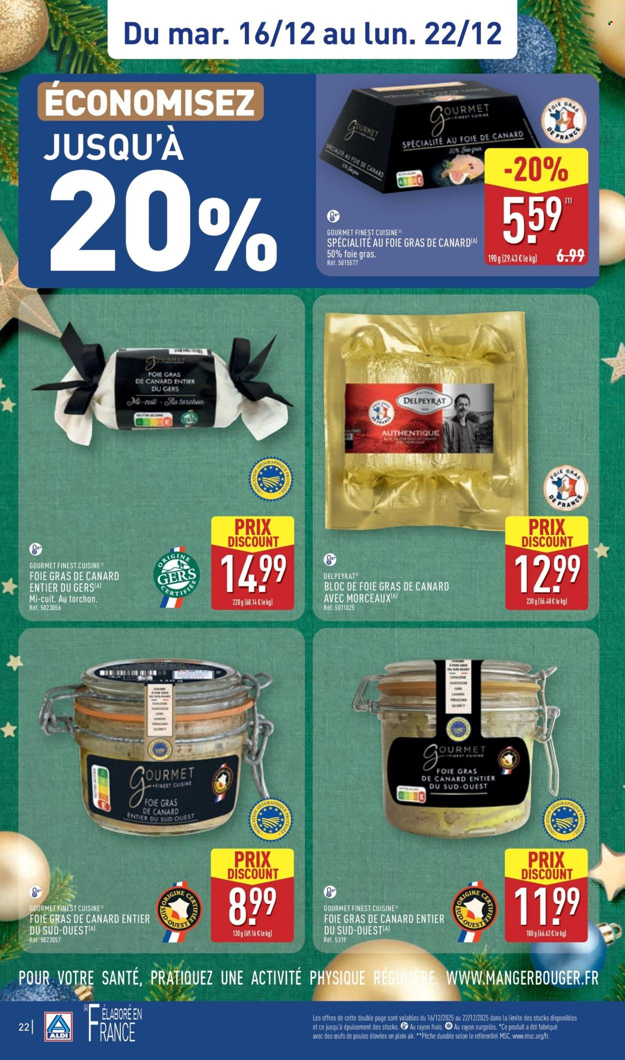 Catalogue ALDI - De bonnes fêtes à prix discount (2025-12-16 - 2025-12-22)