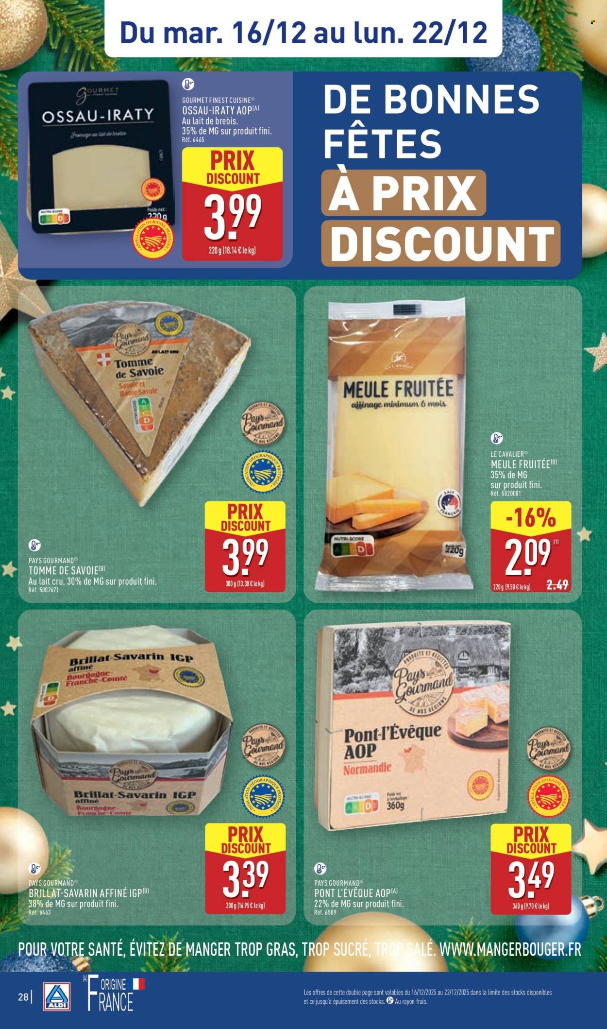 Catalogue ALDI - De bonnes fêtes à prix discount (2025-12-16 - 2025-12-22)