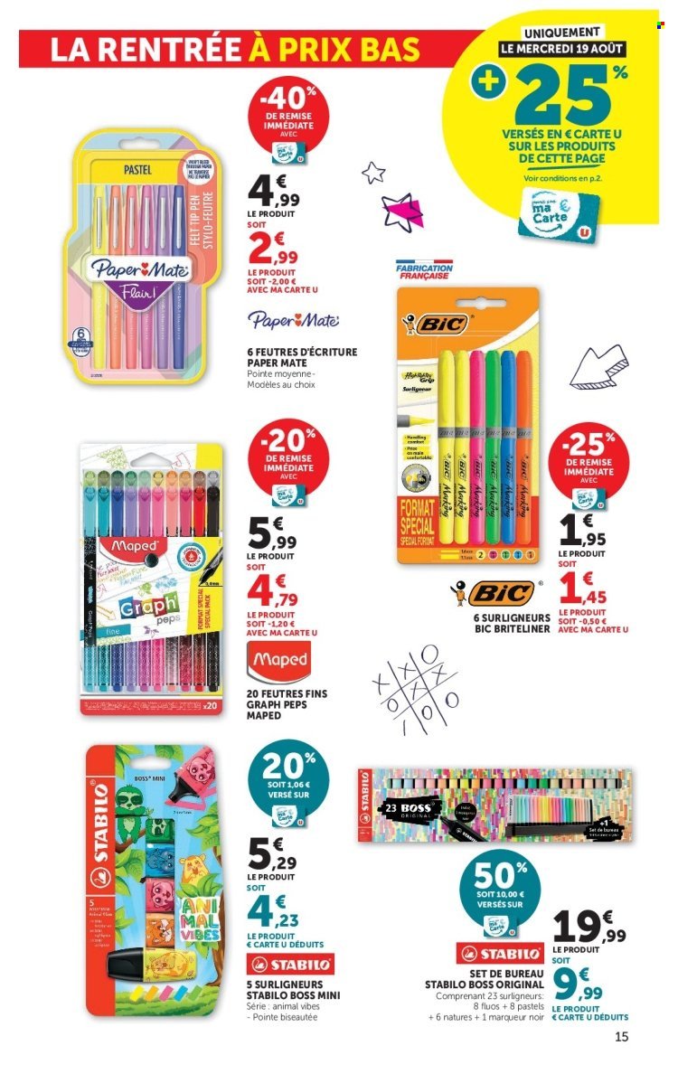 Catalogue SUPER U - La rentrée à prix bas