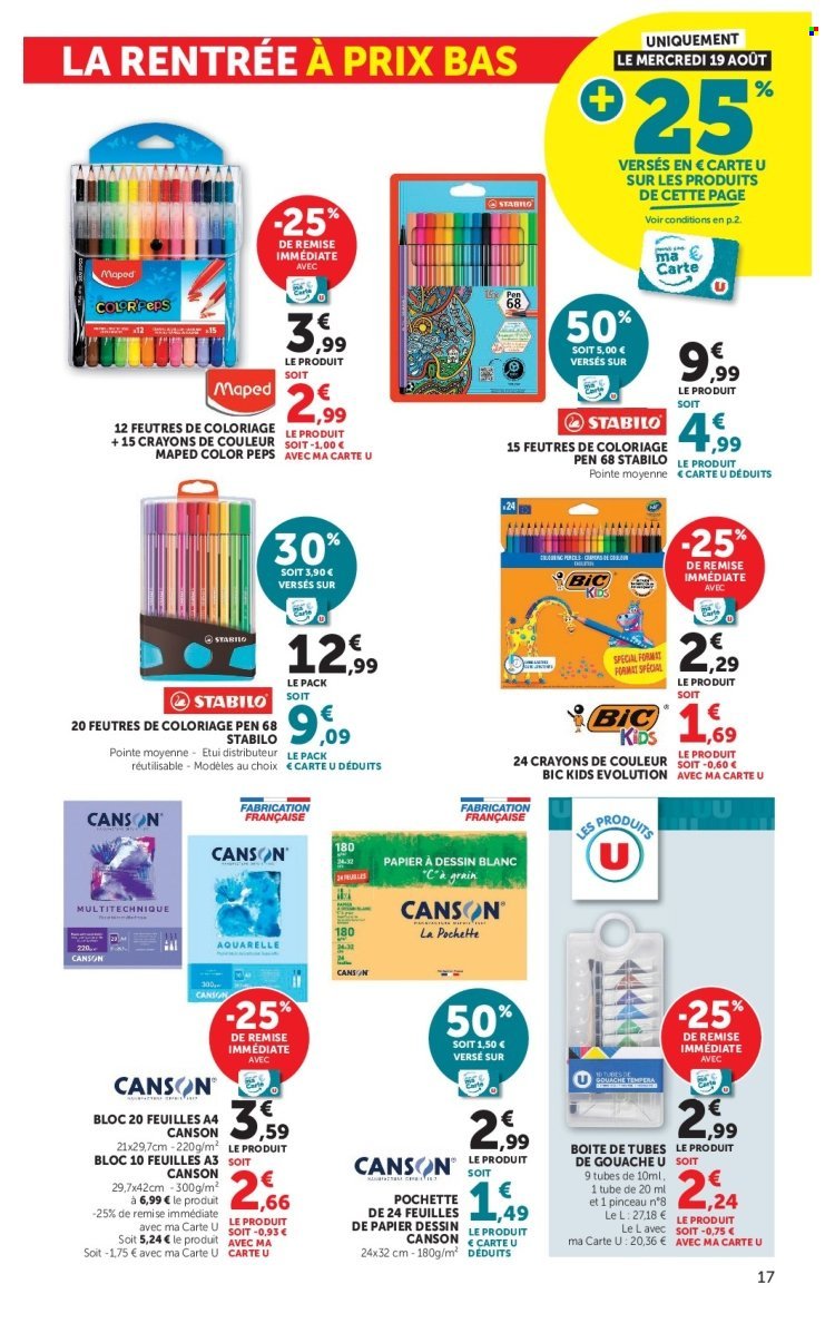 Catalogue SUPER U - La rentrée à prix bas