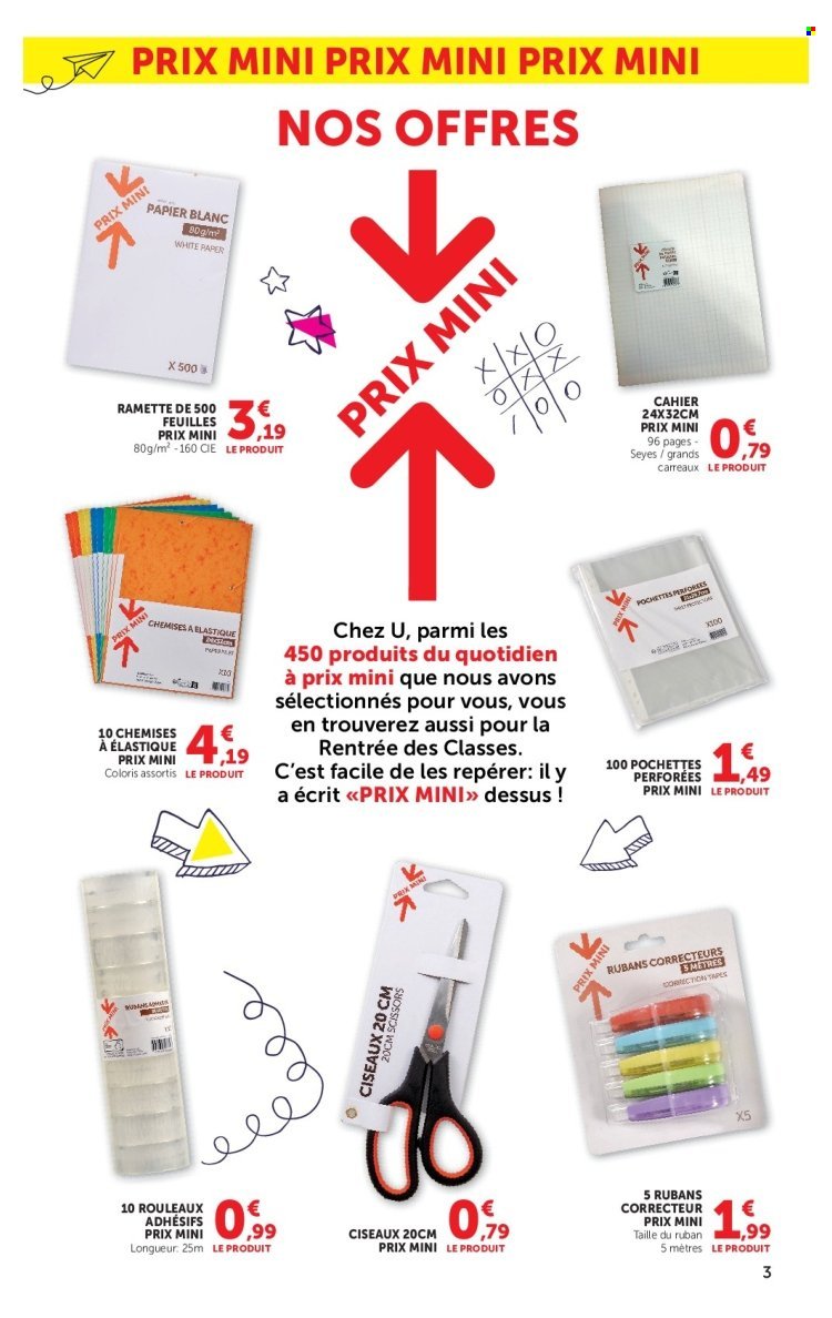 Catalogue SUPER U - La rentrée à prix bas