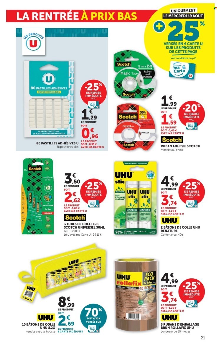 Catalogue SUPER U - La rentrée à prix bas