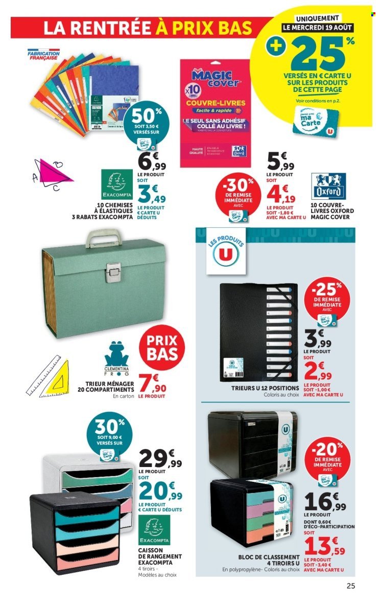 Catalogue SUPER U - La rentrée à prix bas
