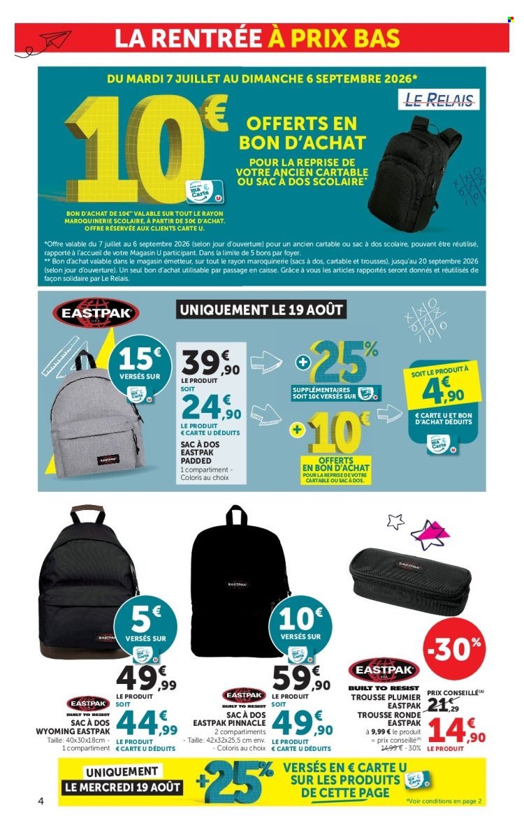 Catalogue SUPER U - La rentrée à prix bas