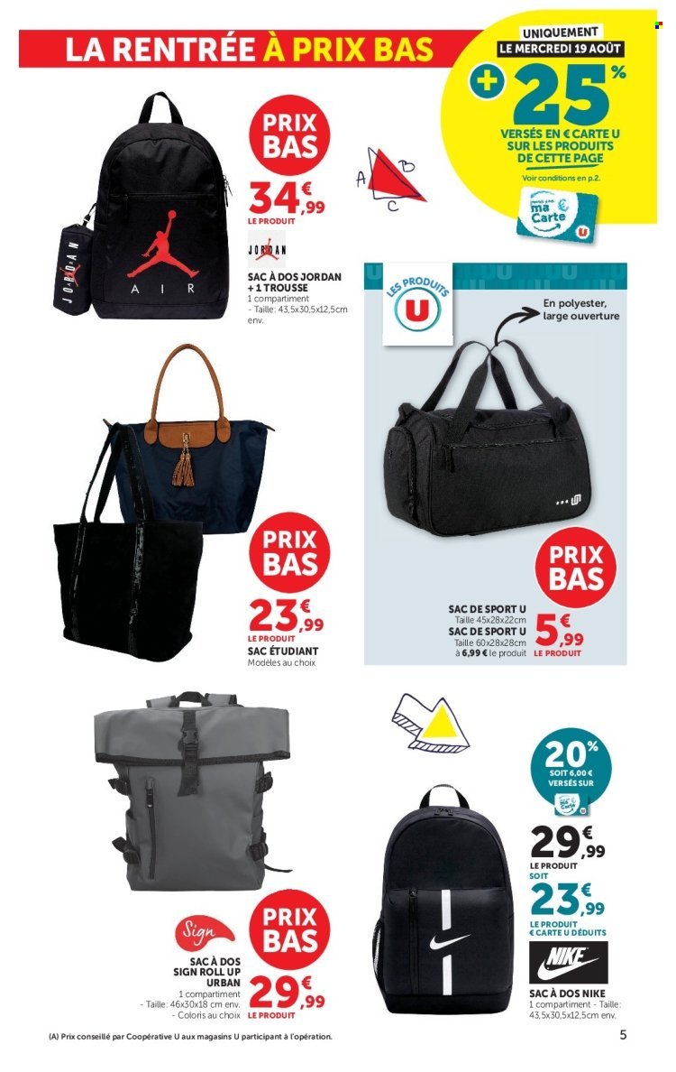 Catalogue SUPER U - La rentrée à prix bas