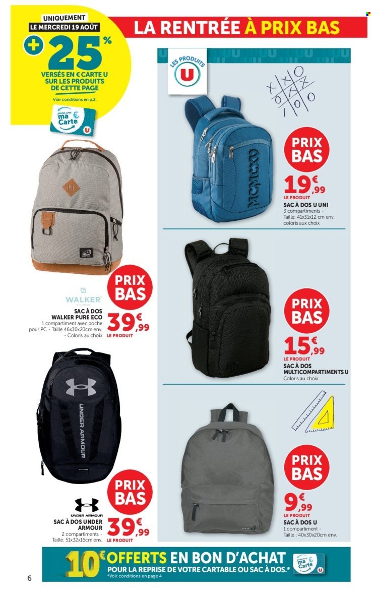 Catalogue SUPER U - La rentrée à prix bas