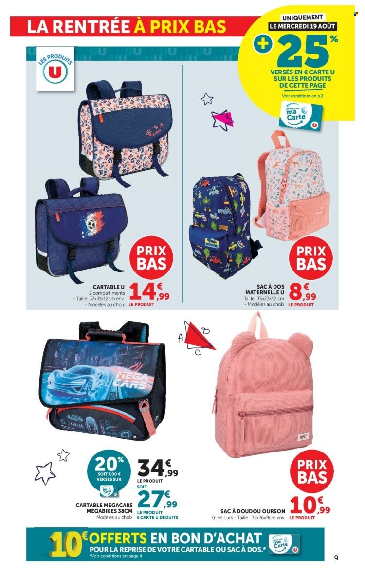 Catalogue SUPER U - La rentrée à prix bas