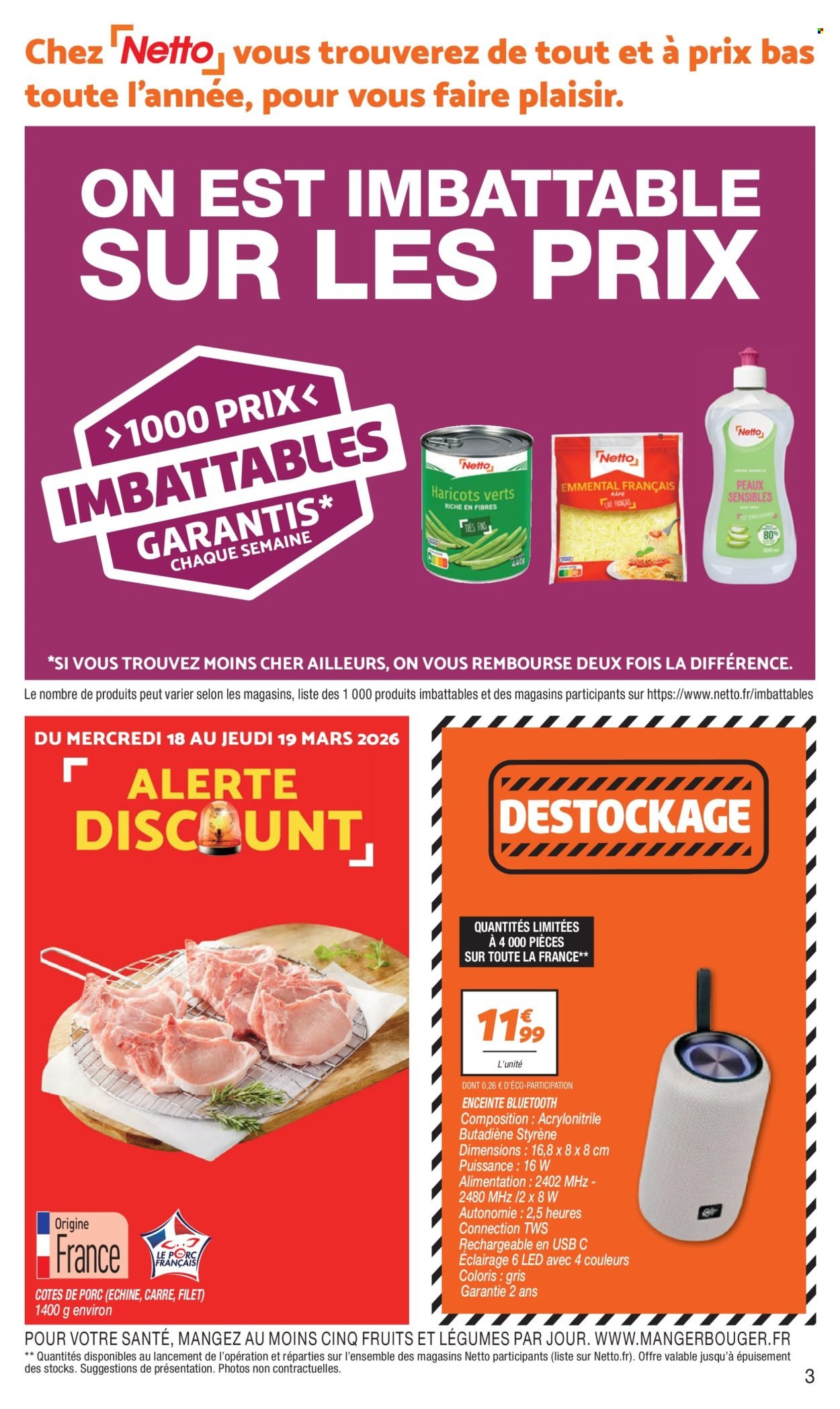 Catalogue NETTO - Découvrez votre magasin le 18 mars !