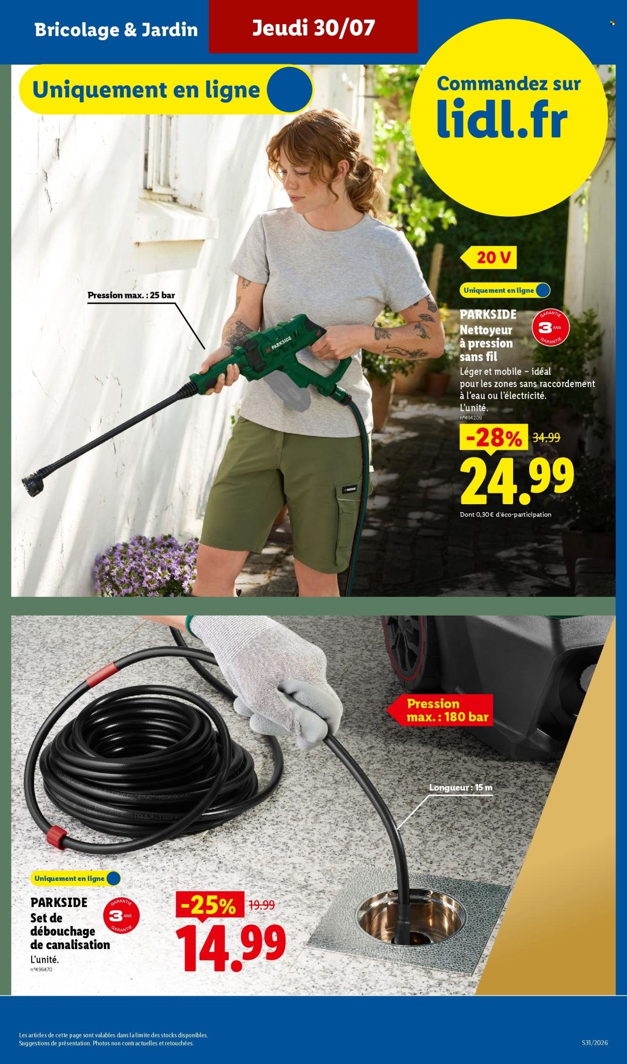 Catalogue LIDL - Les Exclus Web de la semaine