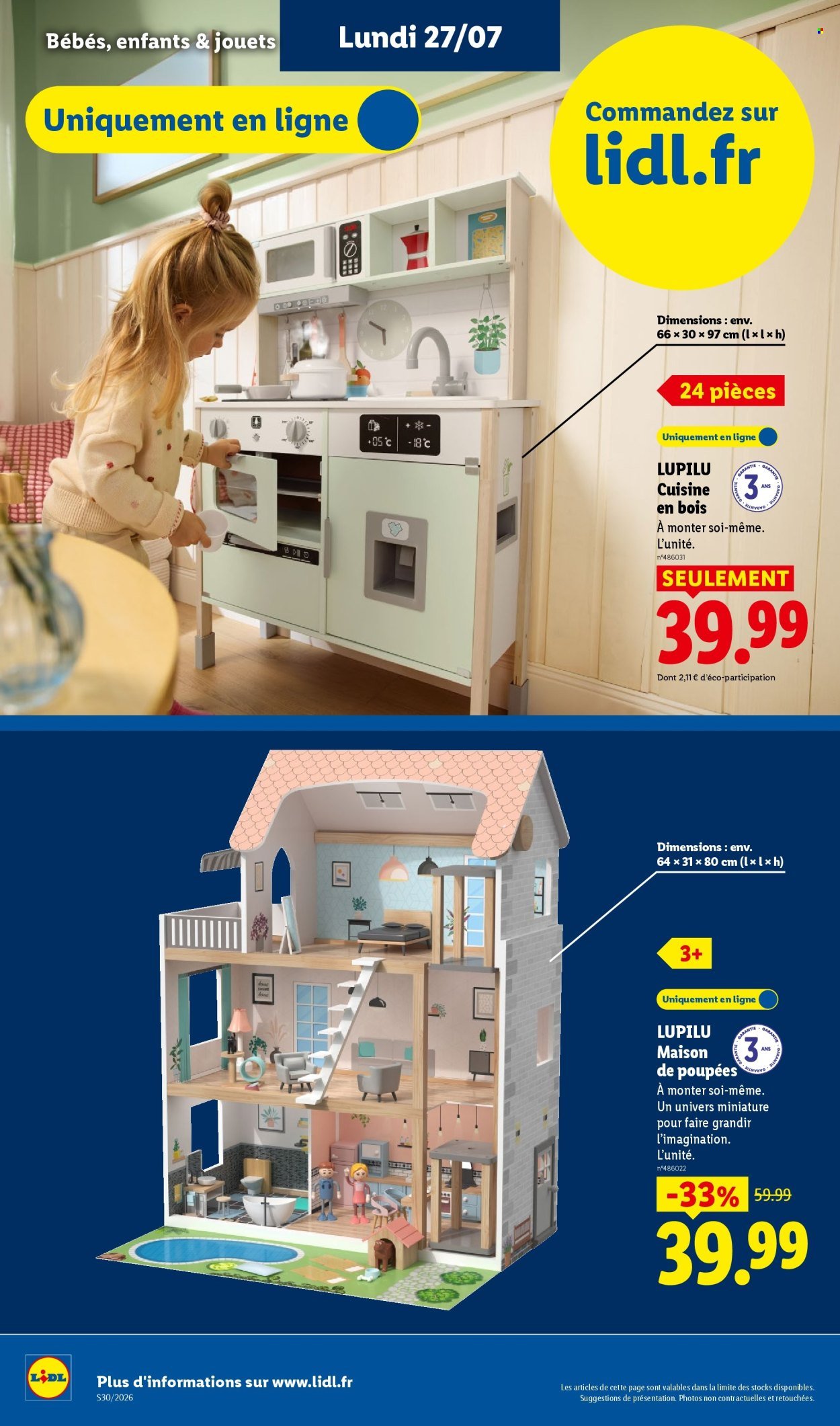 Catalogue LIDL - Les Exclus Web de la semaine