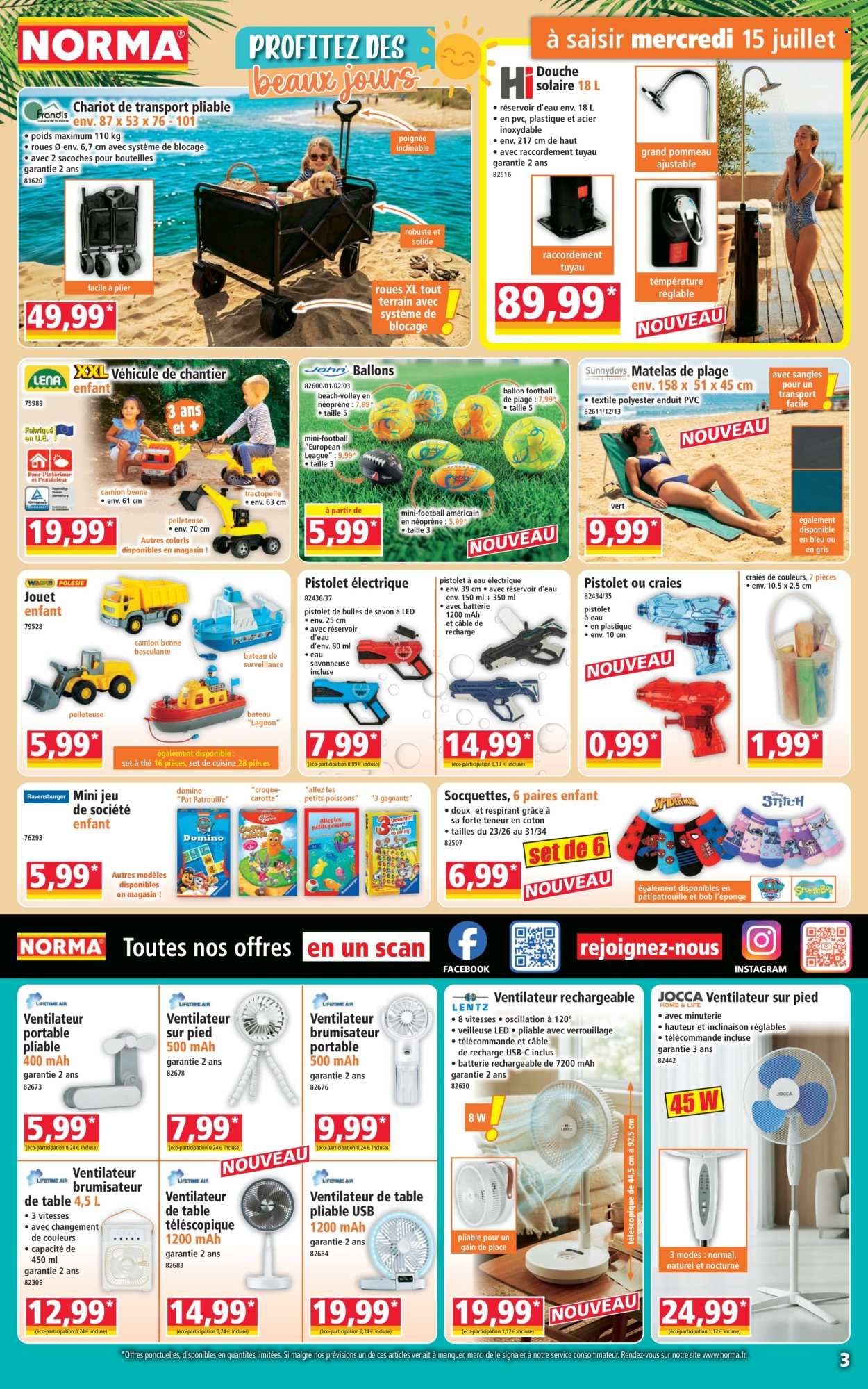 Catalogue NORMA - Du mercredi 15 juillet 2026