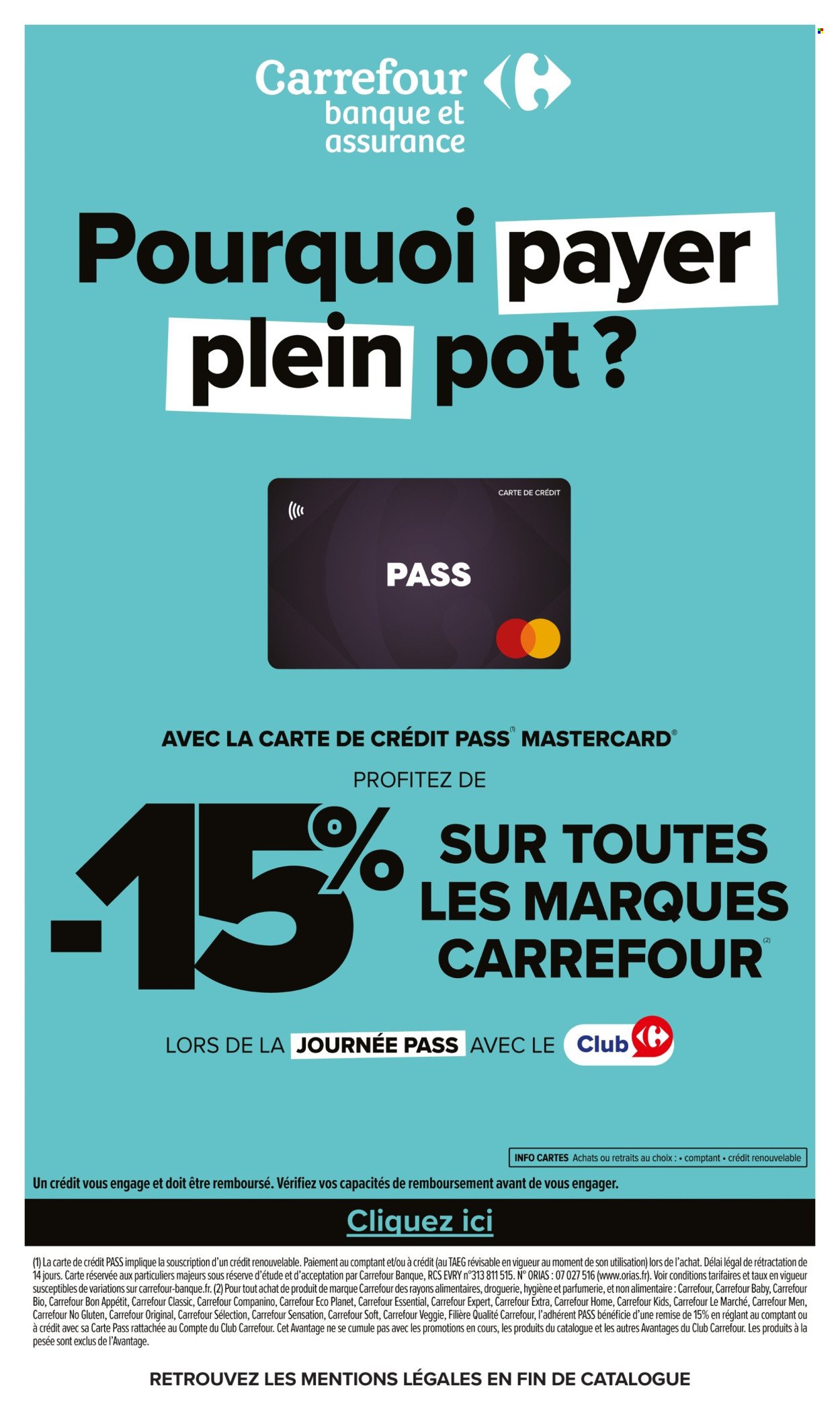 Catalogue CARREFOUR MARKET - LES PRODUITS CARREFOUR