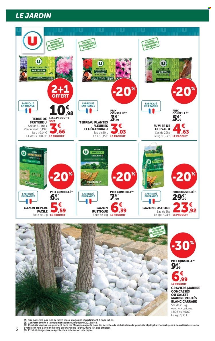 Catalogue SUPER U - Jardin d'automne à prix bas