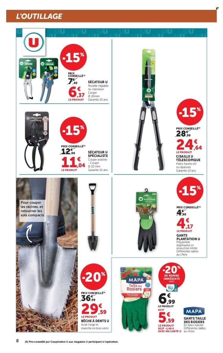 Catalogue SUPER U - Jardin d'automne à prix bas