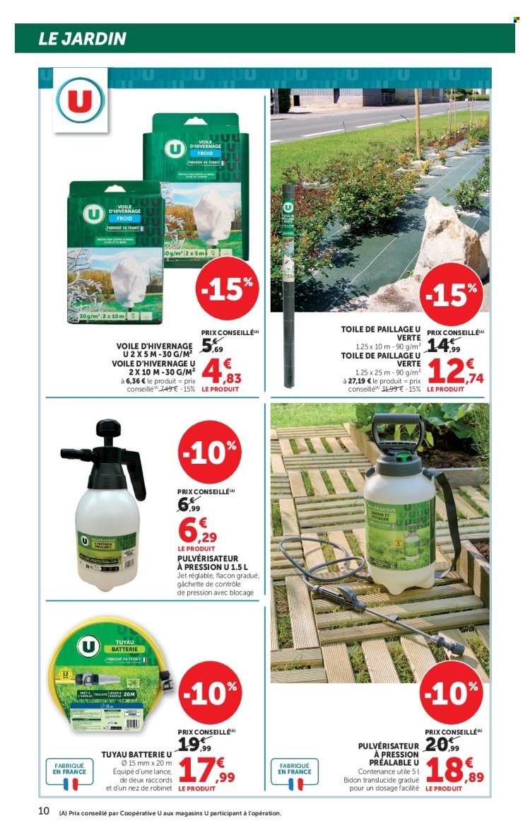 Catalogue SUPER U - Jardin d'automne à prix bas