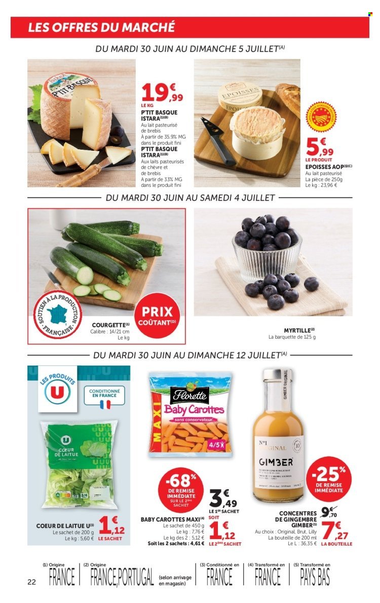 Catalogue SUPER U - Les prix bas de la semaine