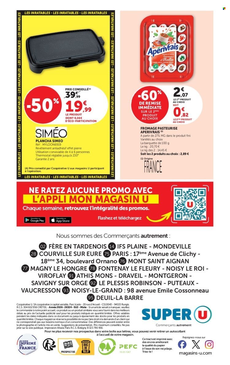 Catalogue SUPER U - Les prix bas de la semaine
