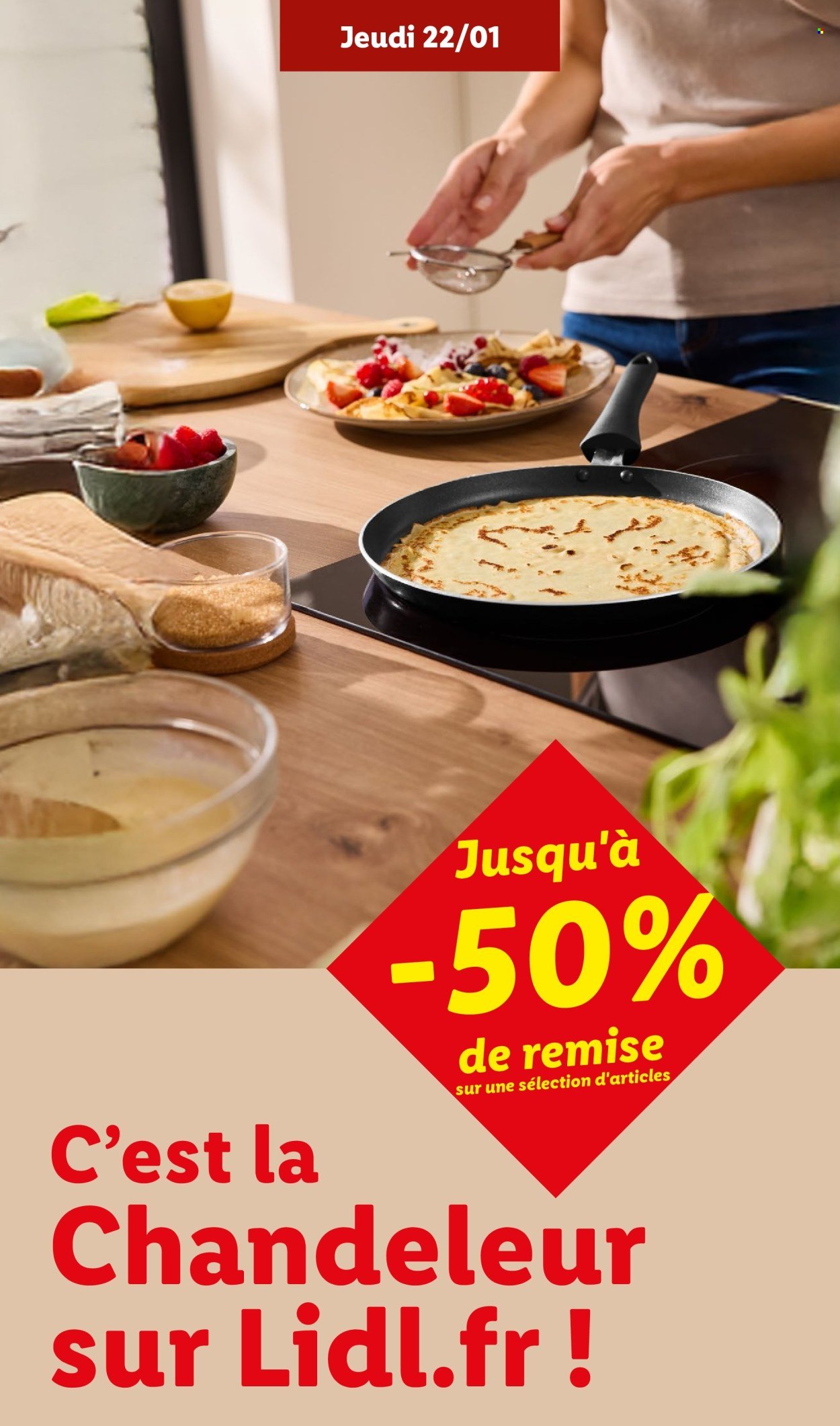 Catalogue LIDL - Les bonnes affaires Exclu Web - Du 12/01 au 15/01