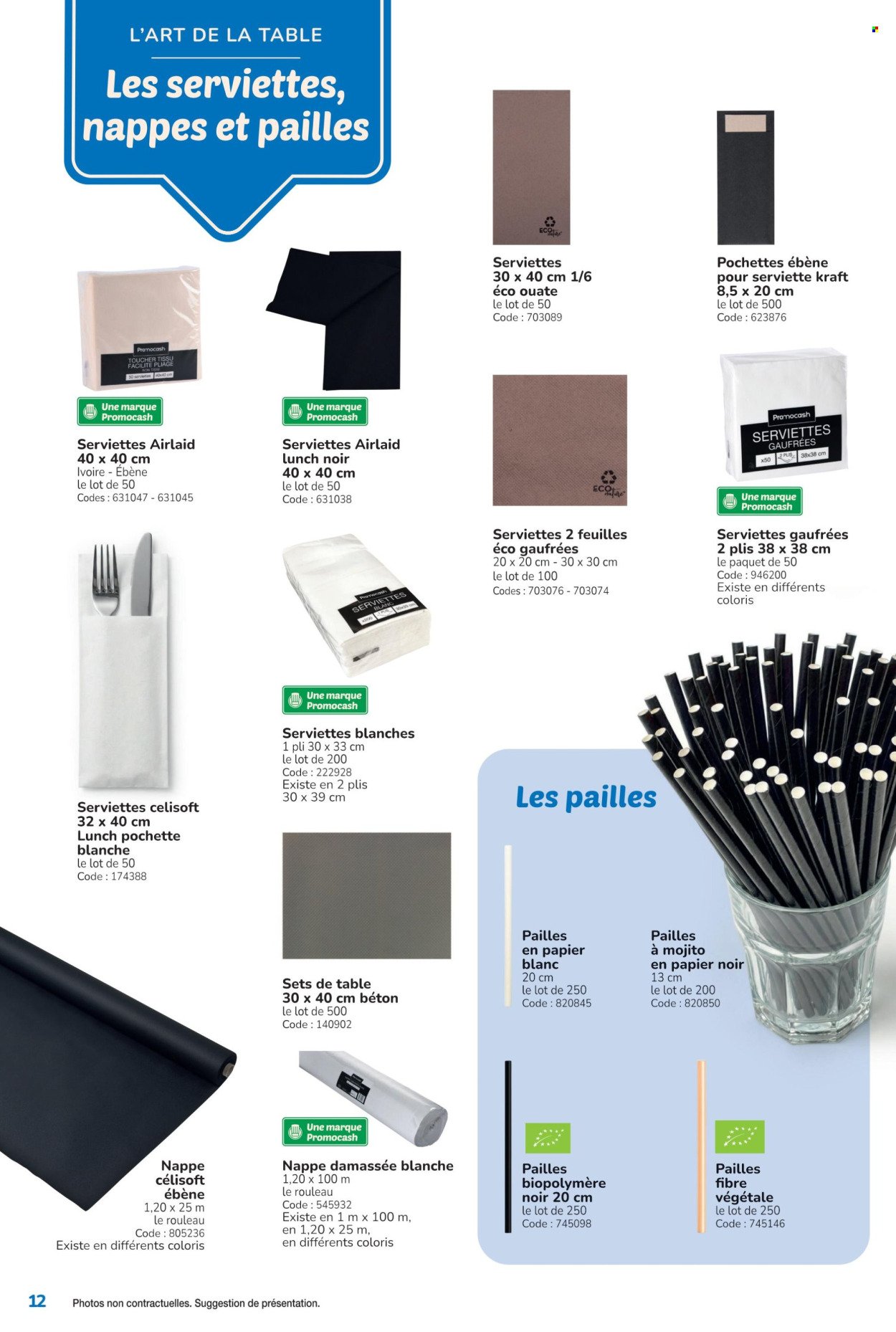 Catalogue PROMOCASH - GUIDE ART DE LA TABLE