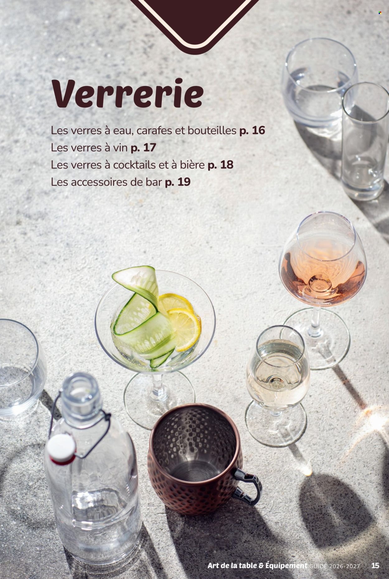 Catalogue PROMOCASH - GUIDE ART DE LA TABLE