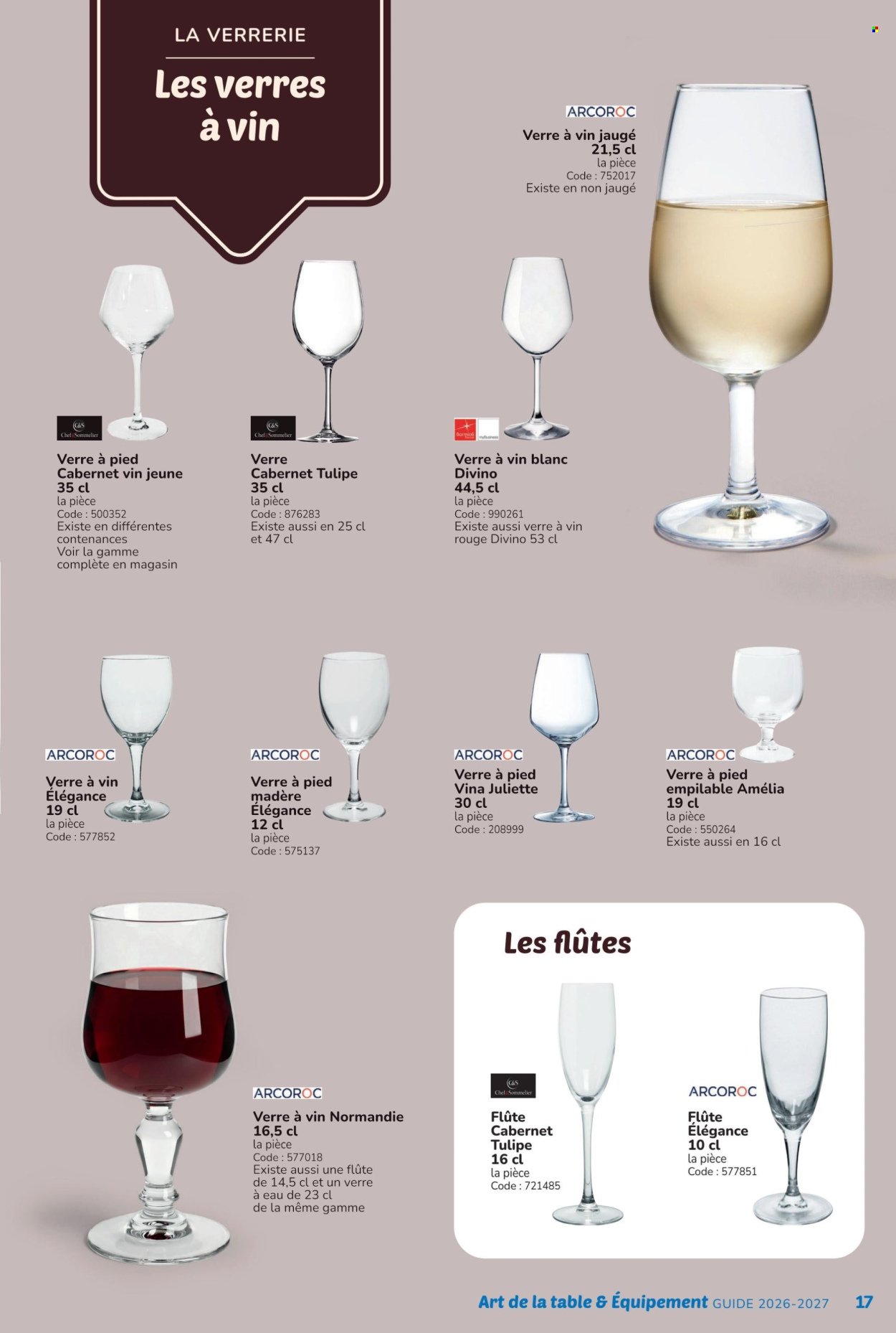 Catalogue PROMOCASH - GUIDE ART DE LA TABLE