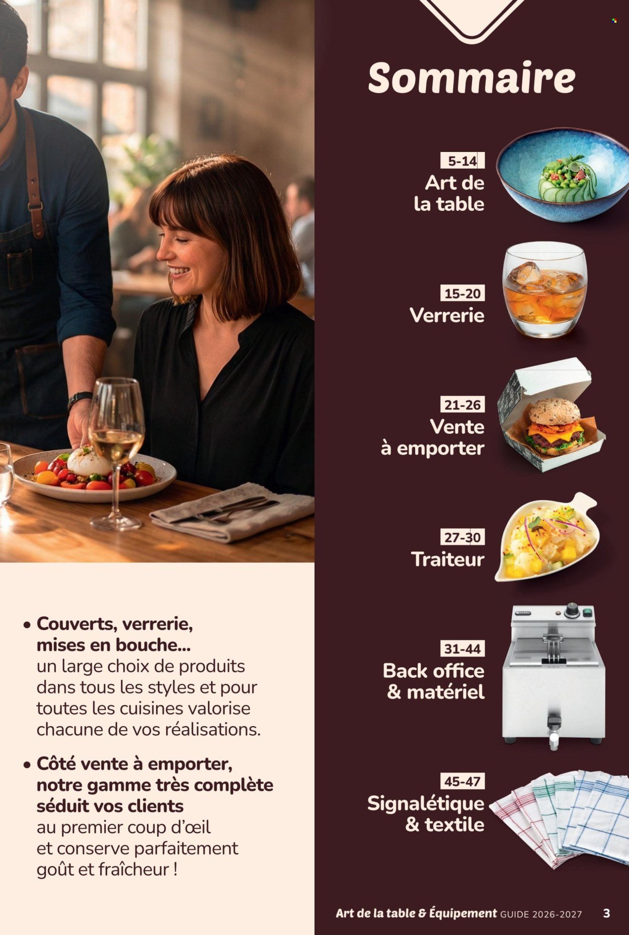 Catalogue PROMOCASH - GUIDE ART DE LA TABLE