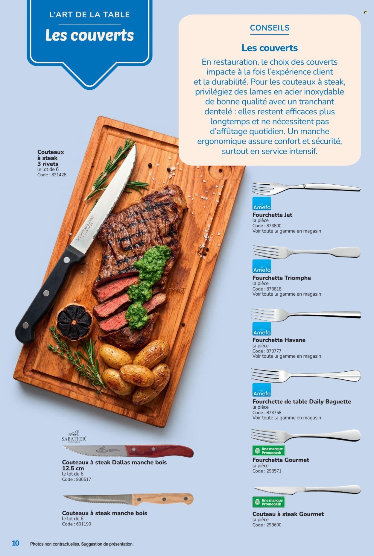 Catalogue PROMOCASH - GUIDE ART DE LA TABLE