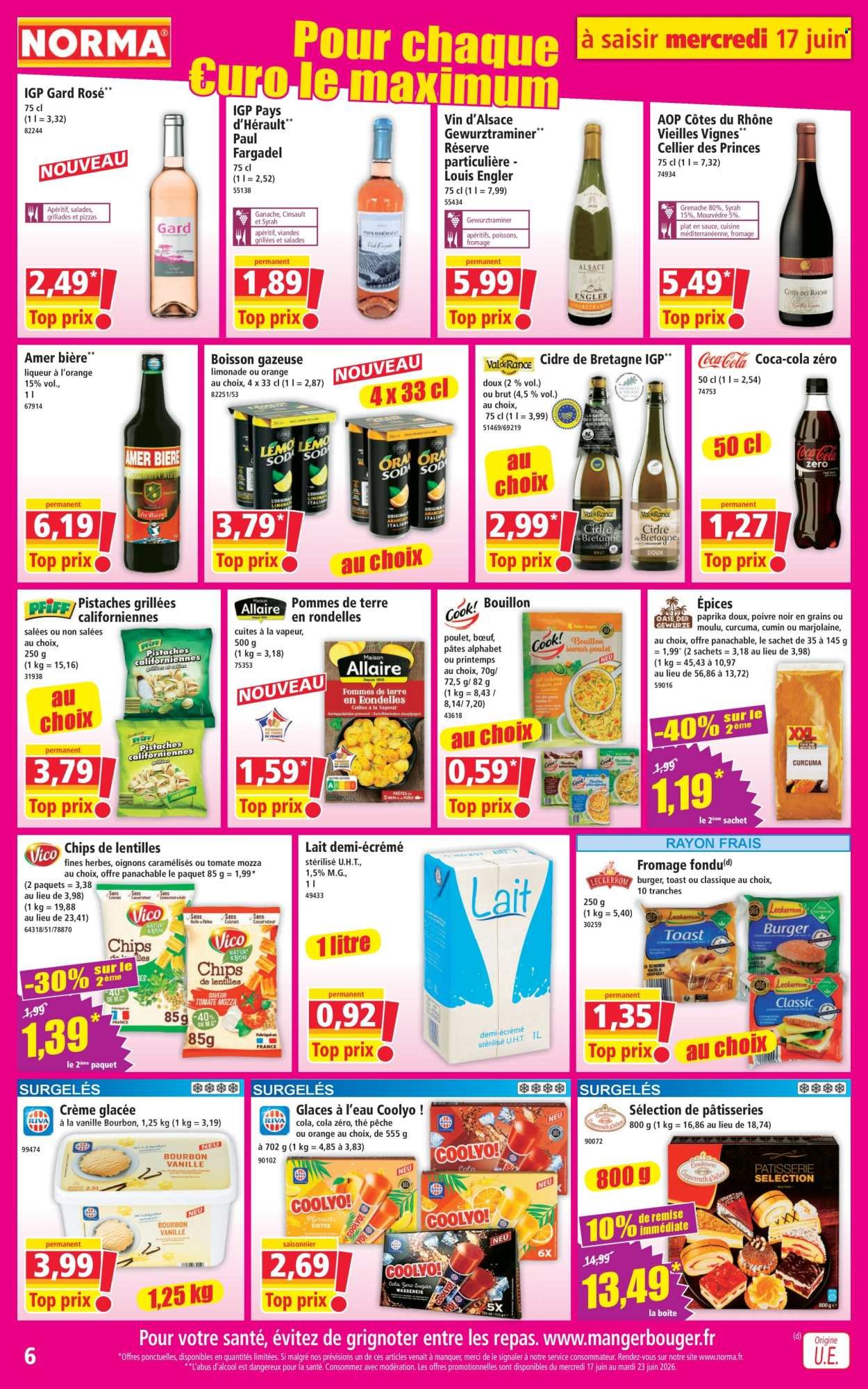Catalogue NORMA - Du mercredi 17 juin 2026
