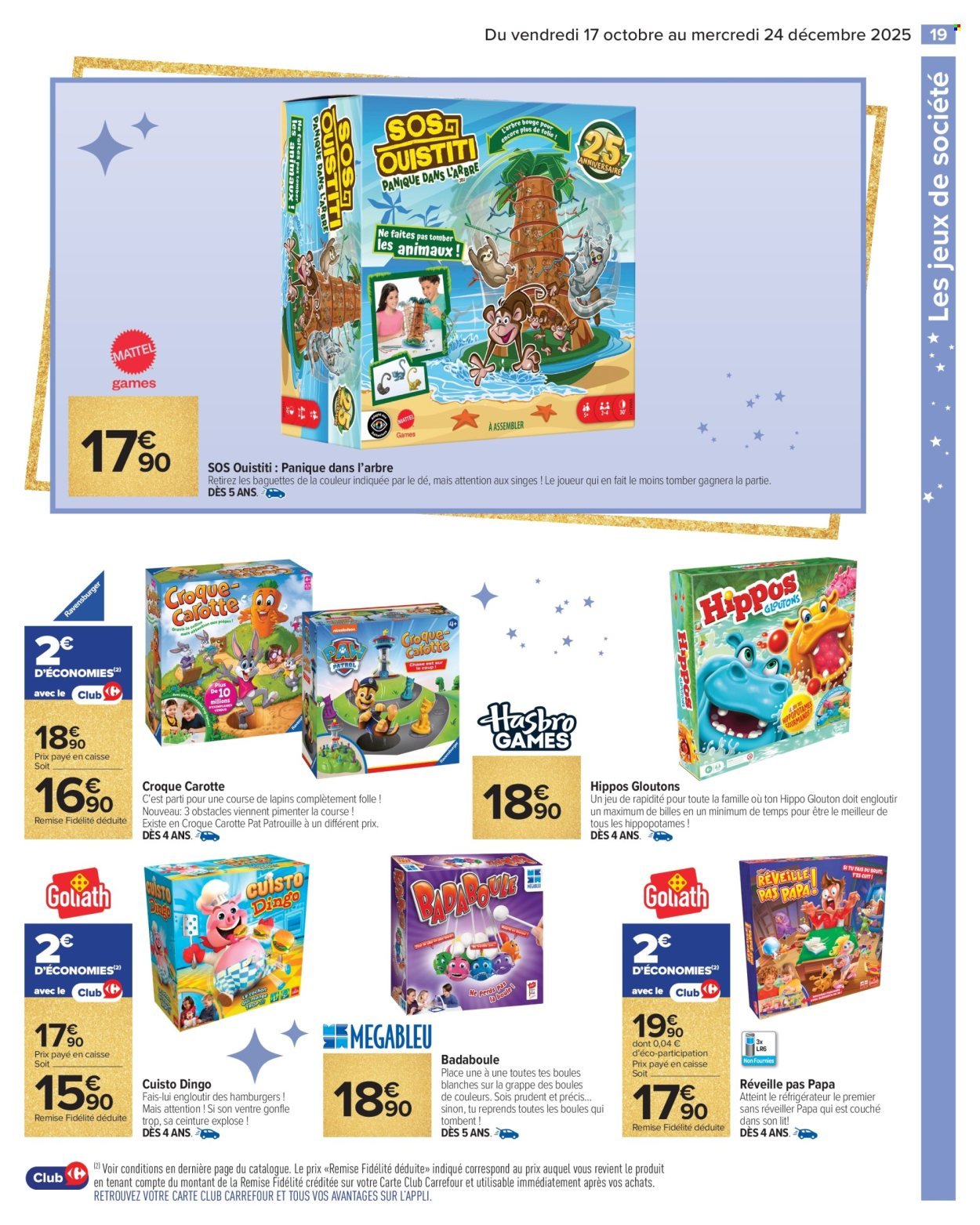 Catalogue CARREFOUR MARKET - LA SAISON DES JOUETS EST OUVERTE (2025-10-09)
