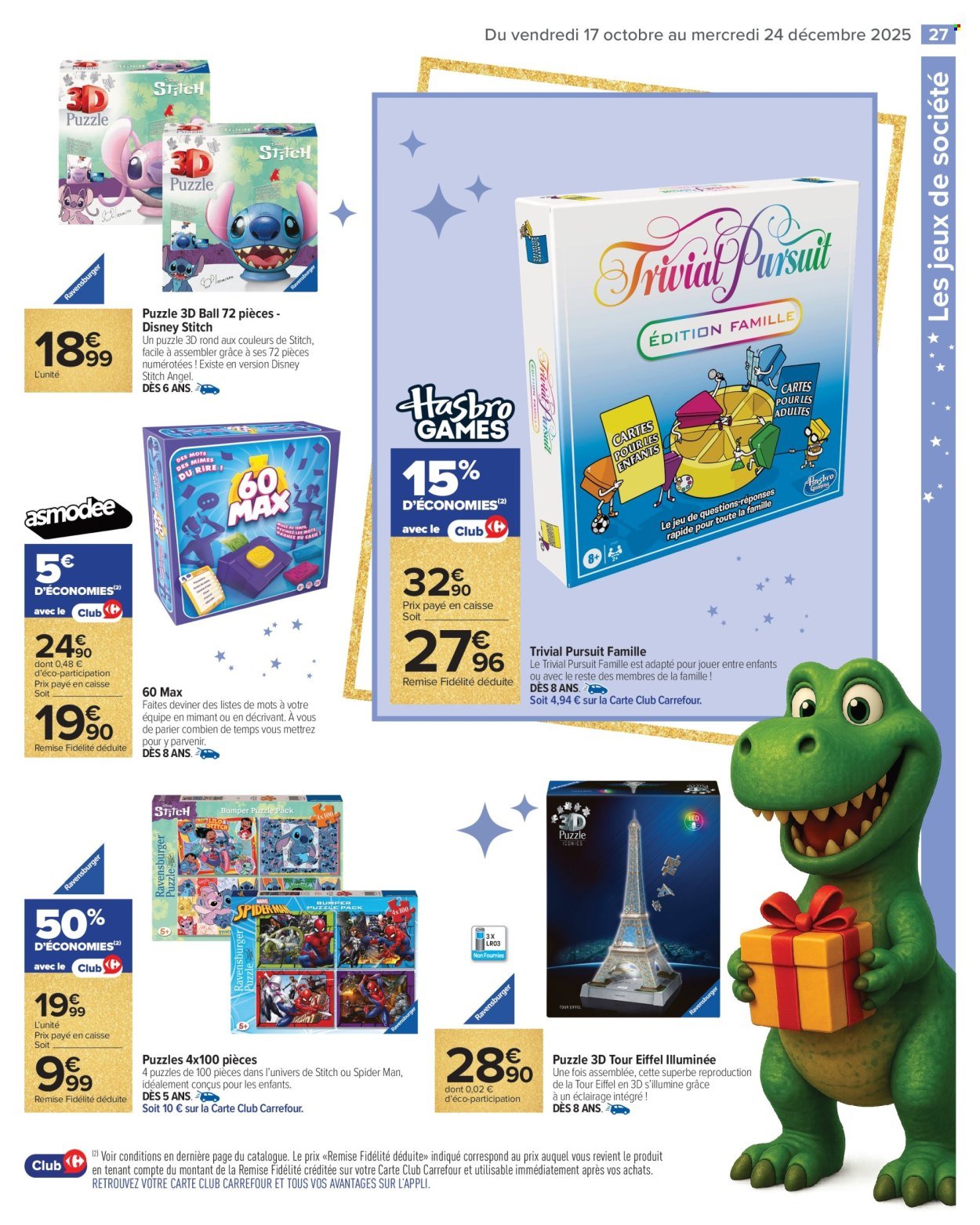 Catalogue CARREFOUR MARKET - LA SAISON DES JOUETS EST OUVERTE (2025-10-09)