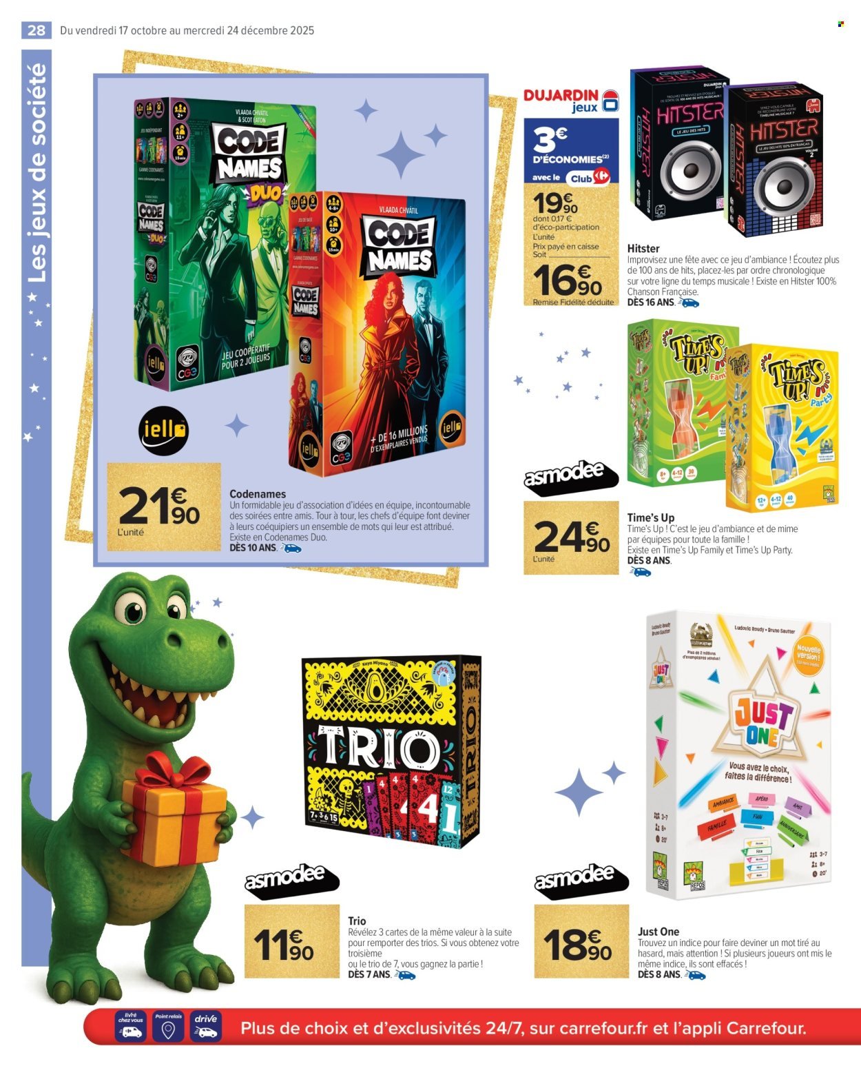 Catalogue CARREFOUR MARKET - LA SAISON DES JOUETS EST OUVERTE (2025-10-09)