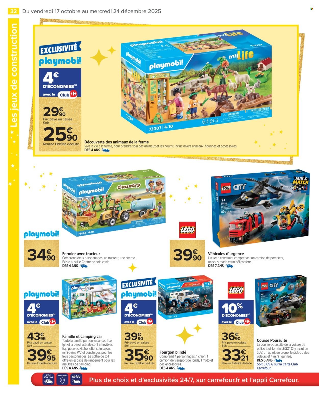Catalogue CARREFOUR MARKET - LA SAISON DES JOUETS EST OUVERTE (2025-10-09)