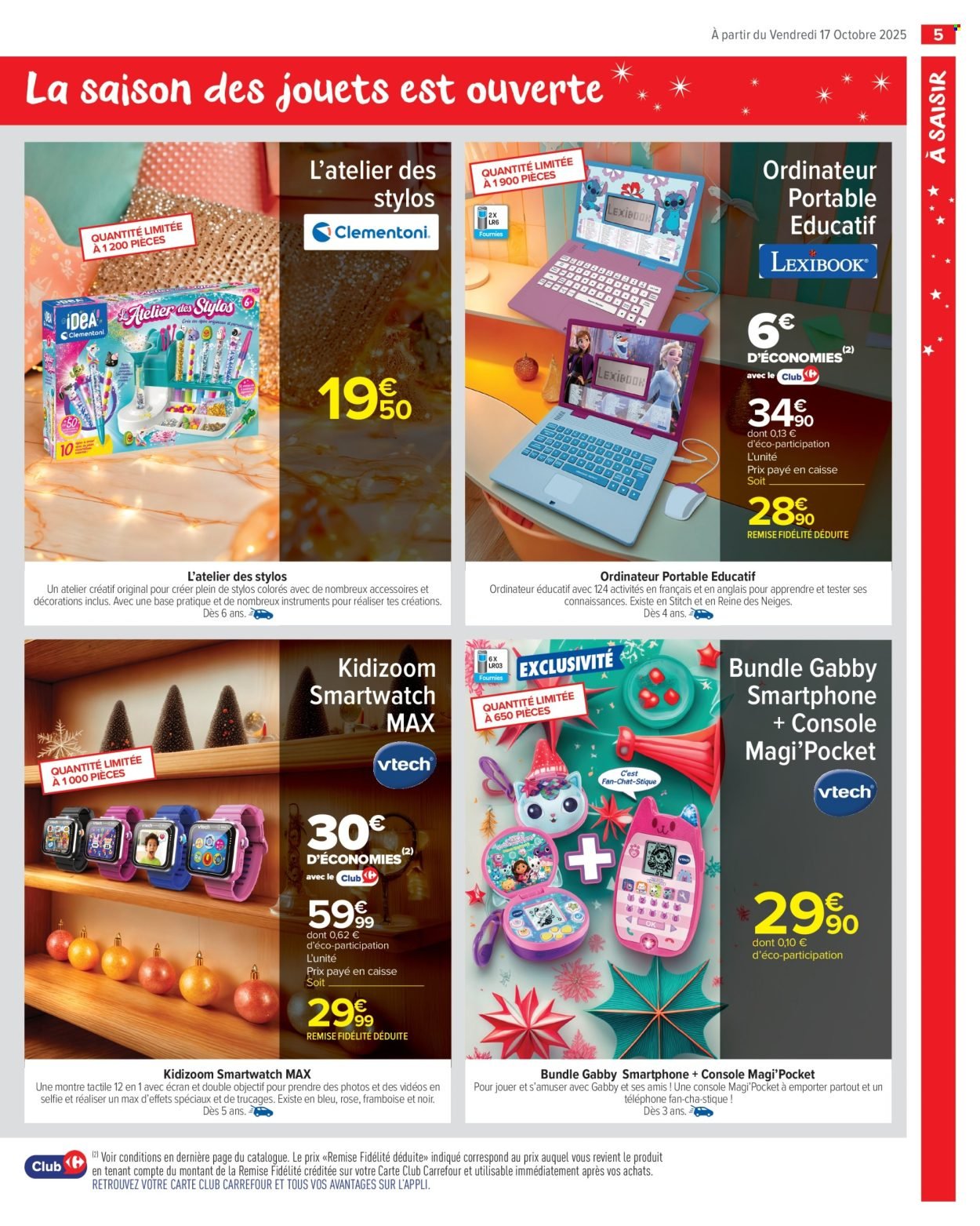 Catalogue CARREFOUR MARKET - LA SAISON DES JOUETS EST OUVERTE (2025-10-09)