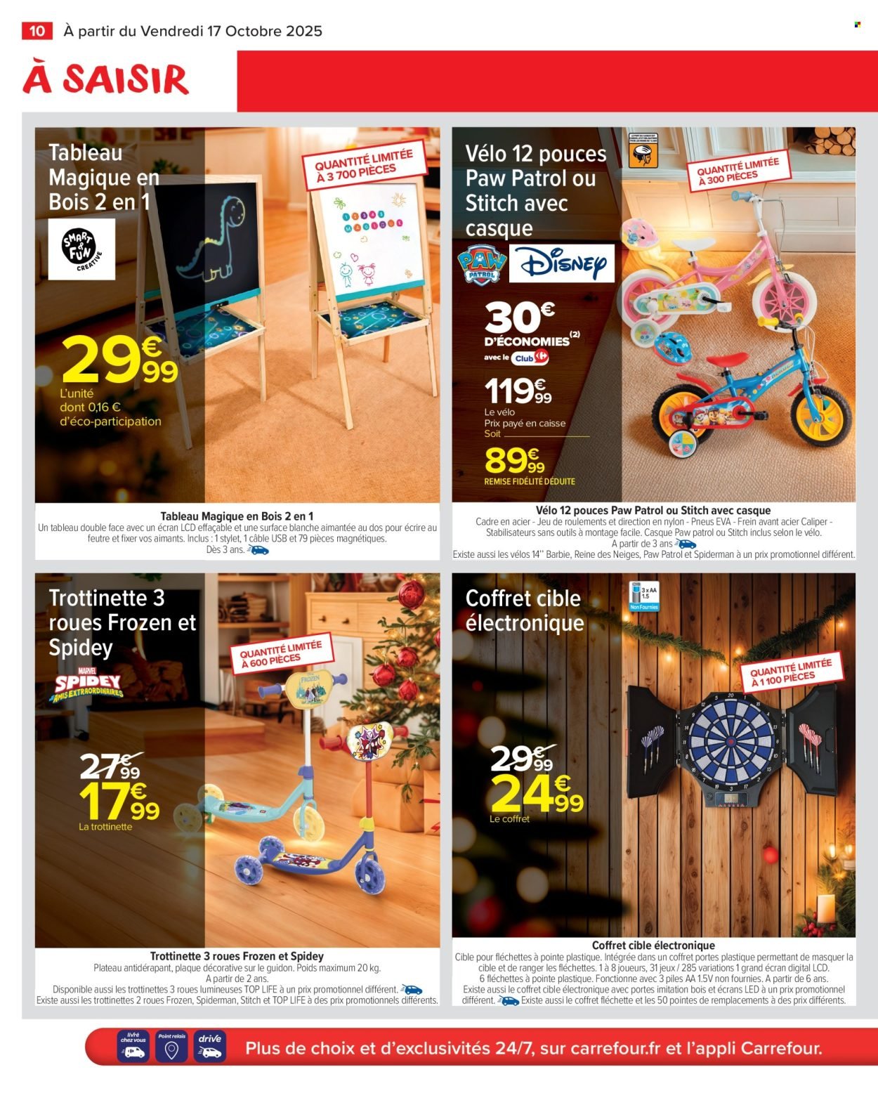 Catalogue CARREFOUR MARKET - LA SAISON DES JOUETS EST OUVERTE (2025-10-09)