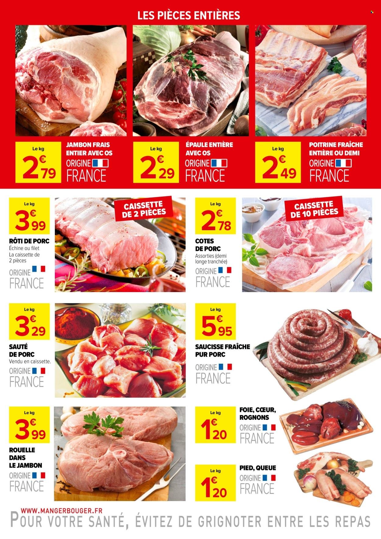 Catalogue CARREFOUR MARKET - FOIRE AU PORC