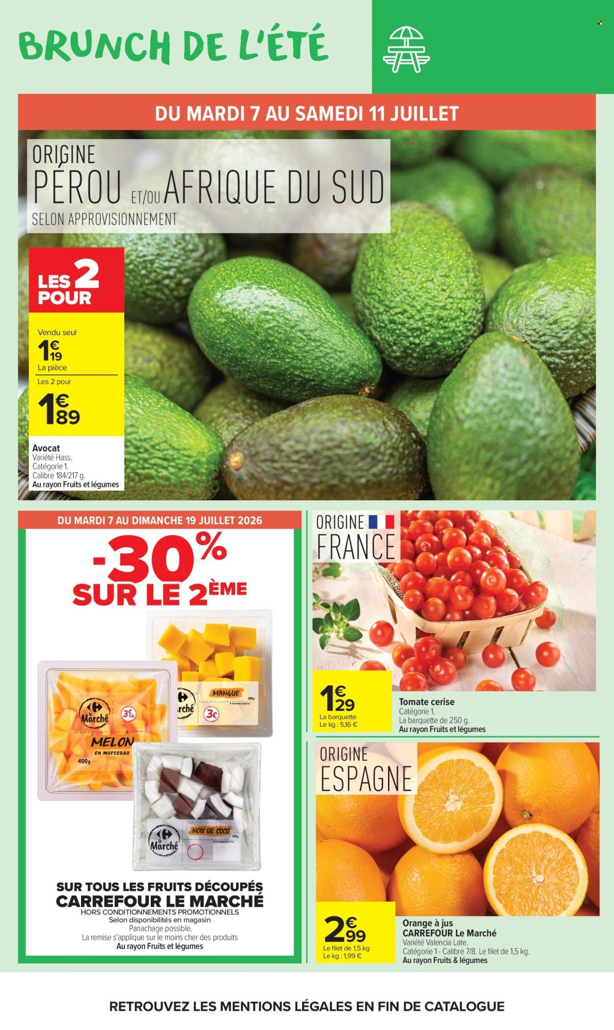 Catalogue CARREFOUR MARKET - BRUNCH DE L'ETE