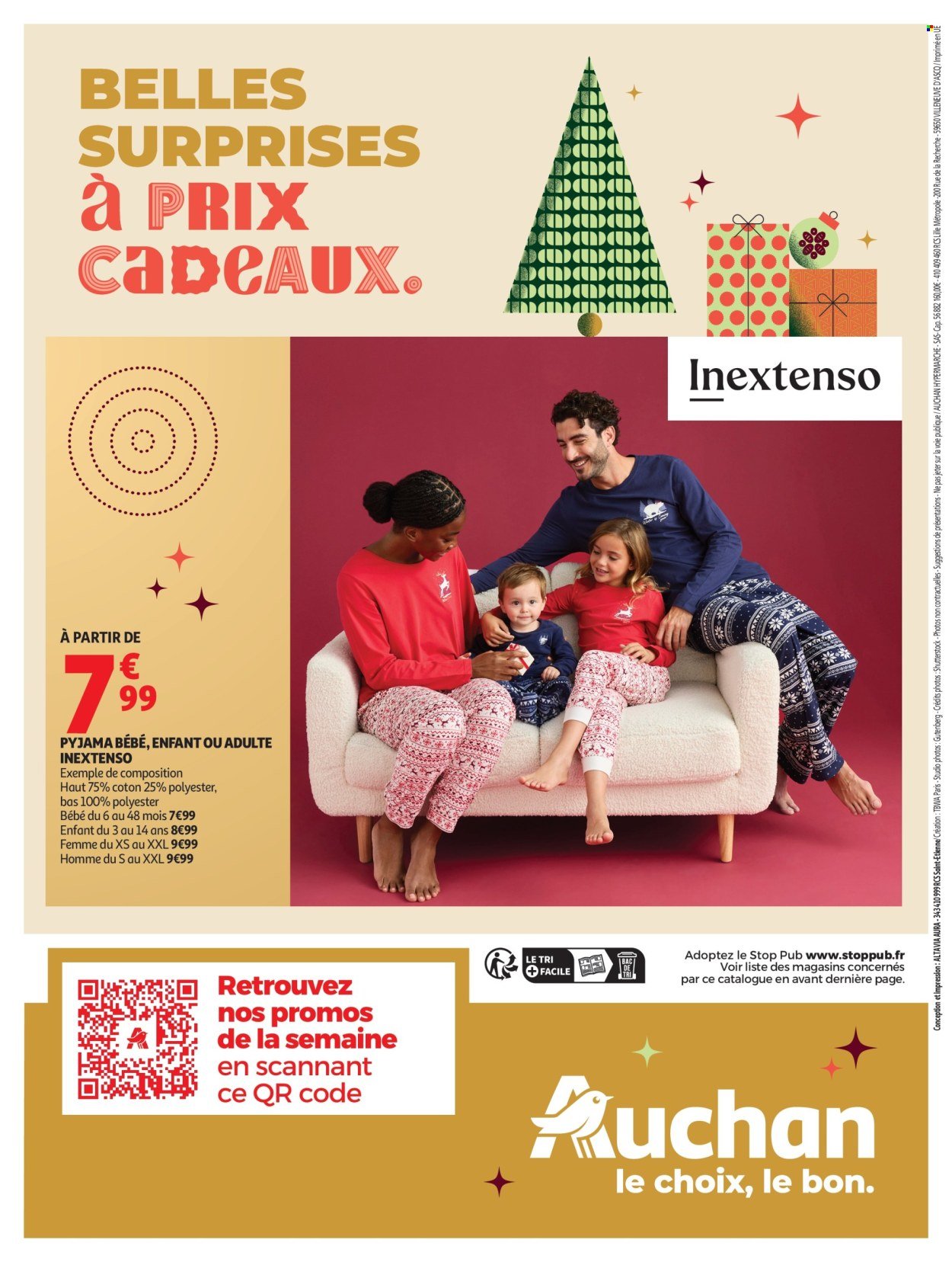 Catalogue AUCHAN - Bon Noël et Bonnes Affaires : Sélection tendance (2025-11-18 - 2025-12-24)