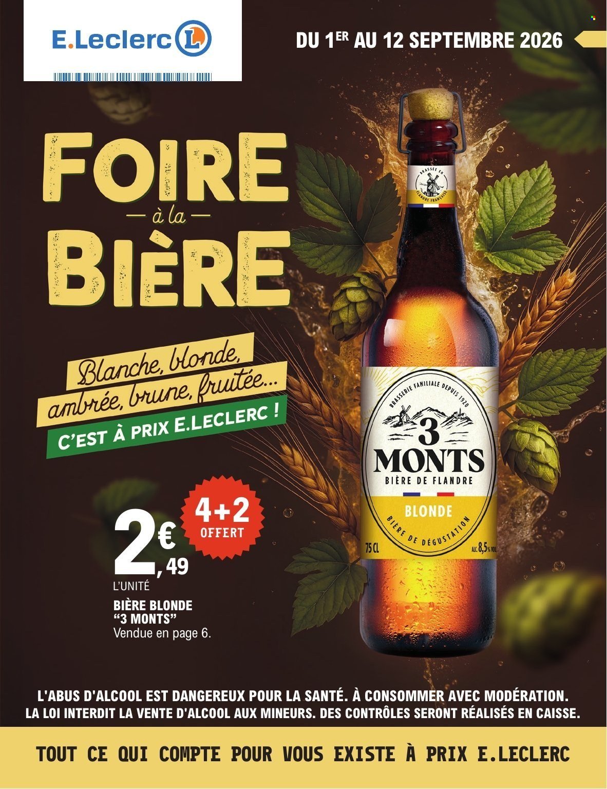 Catalogue E.LECLERC - FOIRE A LA BIERE