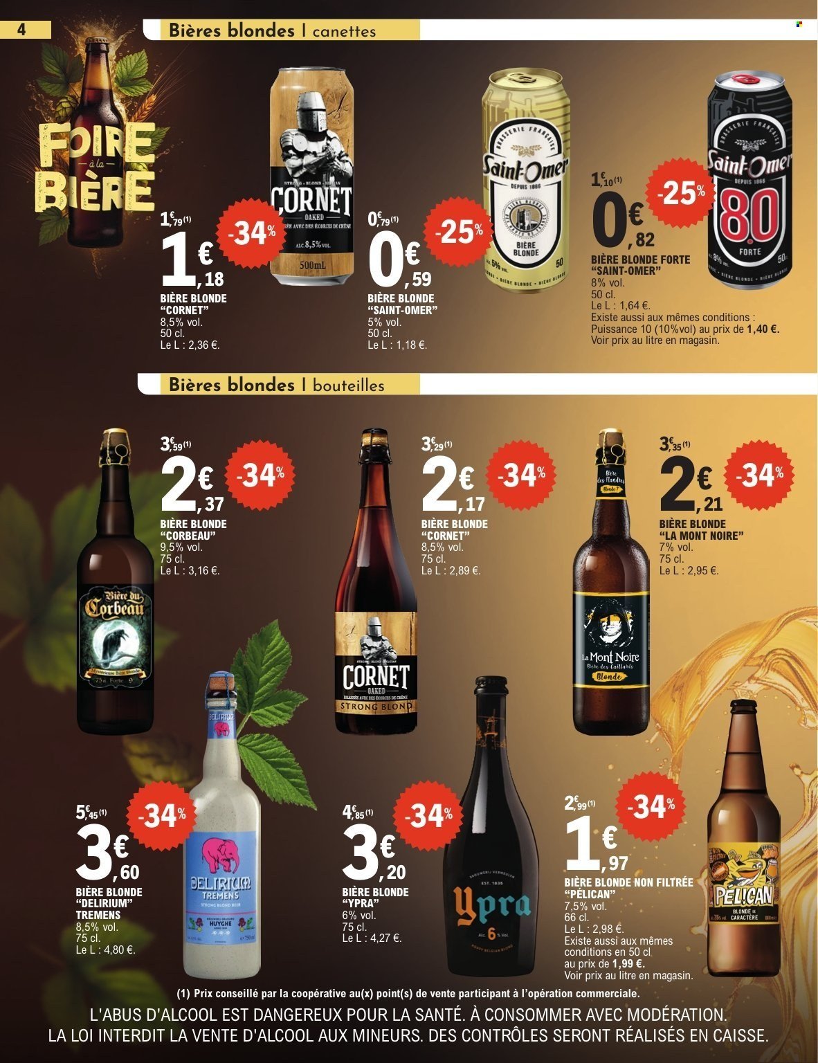 Catalogue E.LECLERC - FOIRE A LA BIERE