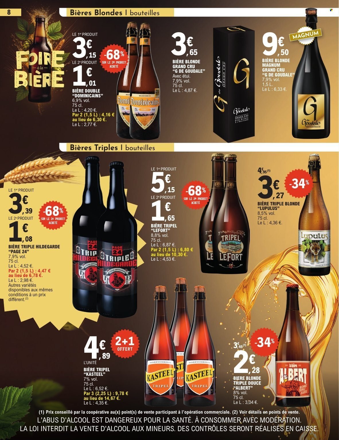 Catalogue E.LECLERC - FOIRE A LA BIERE