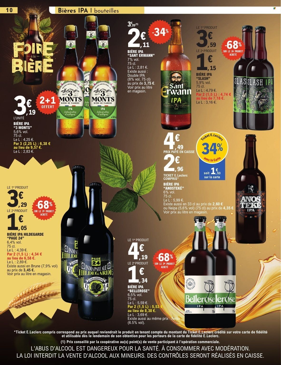 Catalogue E.LECLERC - FOIRE A LA BIERE