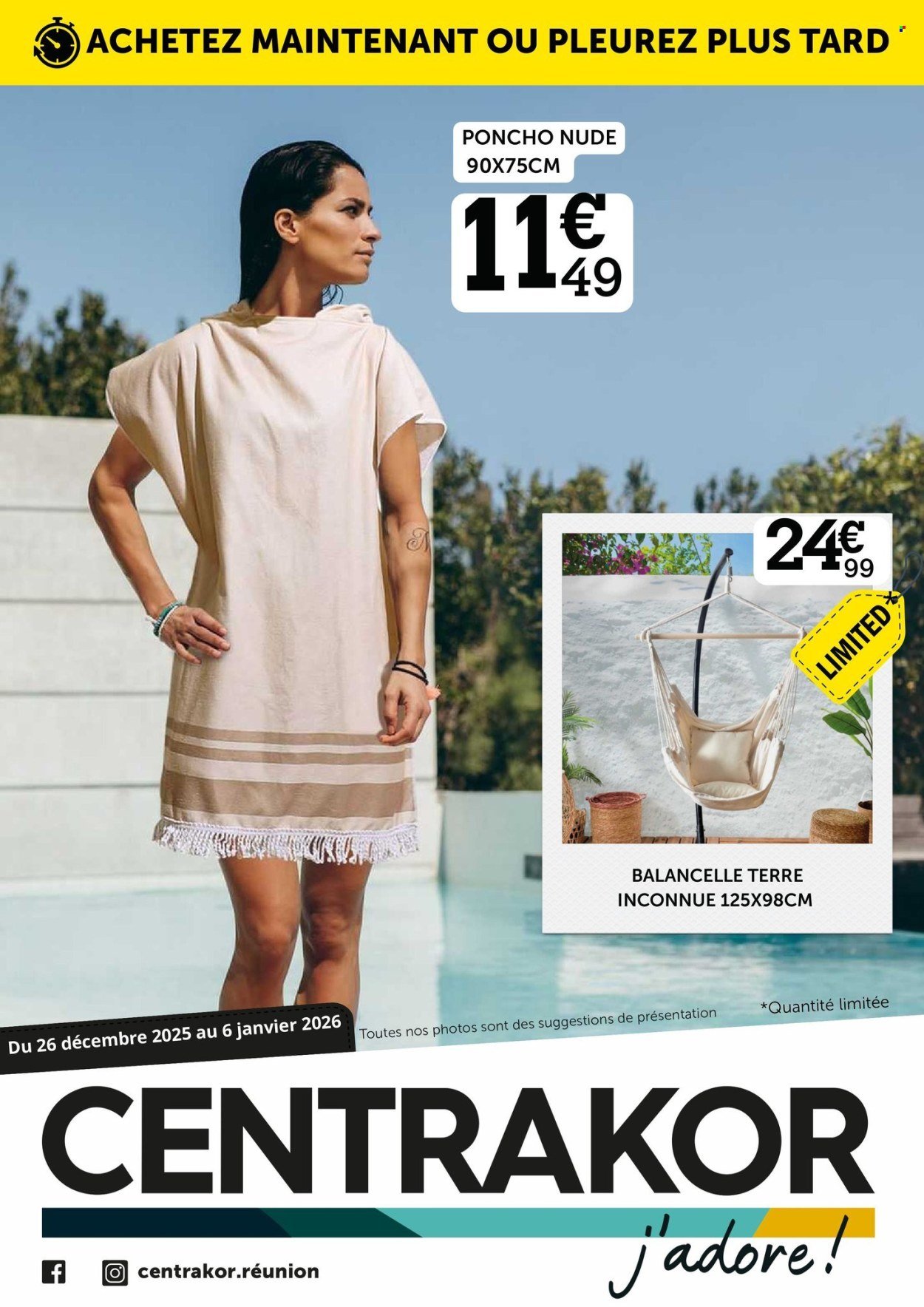 Catalogue CENTRAKOR - Du vendredi 26 décembre 2025 (2025-12-26 - 2026-01-06)