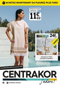 Catalogue CENTRAKOR - Du vendredi 26 décembre 2025