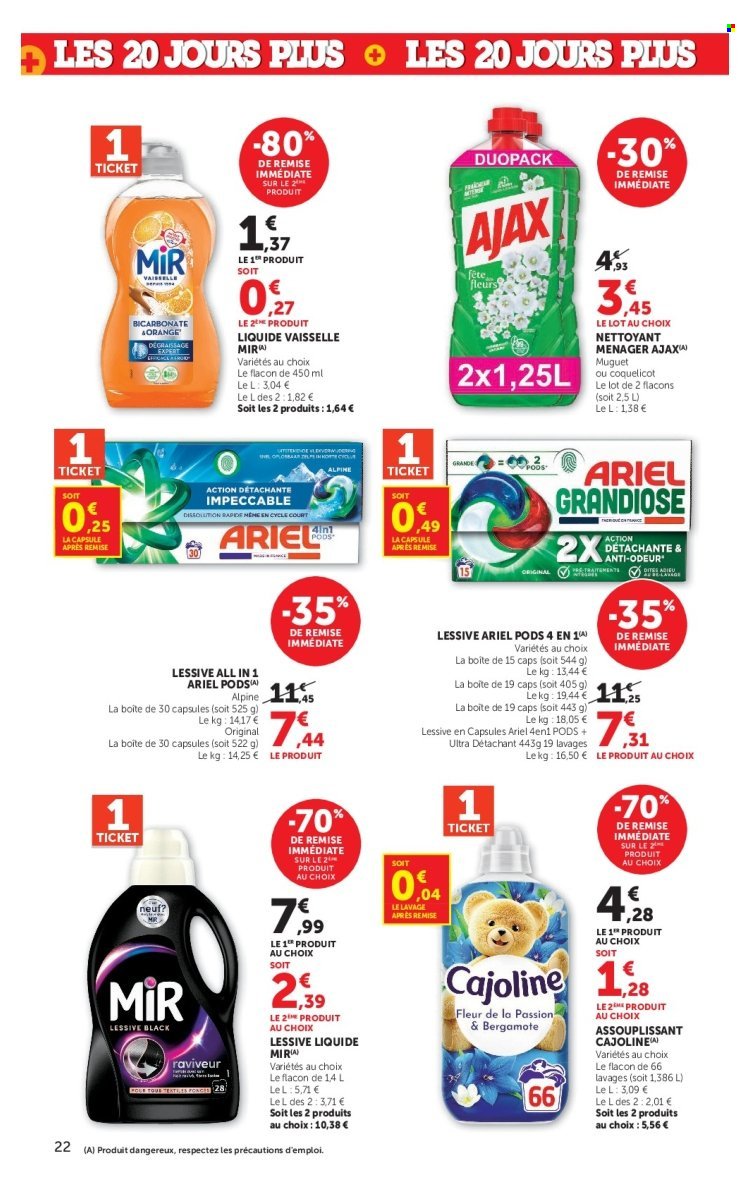 Catalogue HYPER U - Les prix bas de la semaine