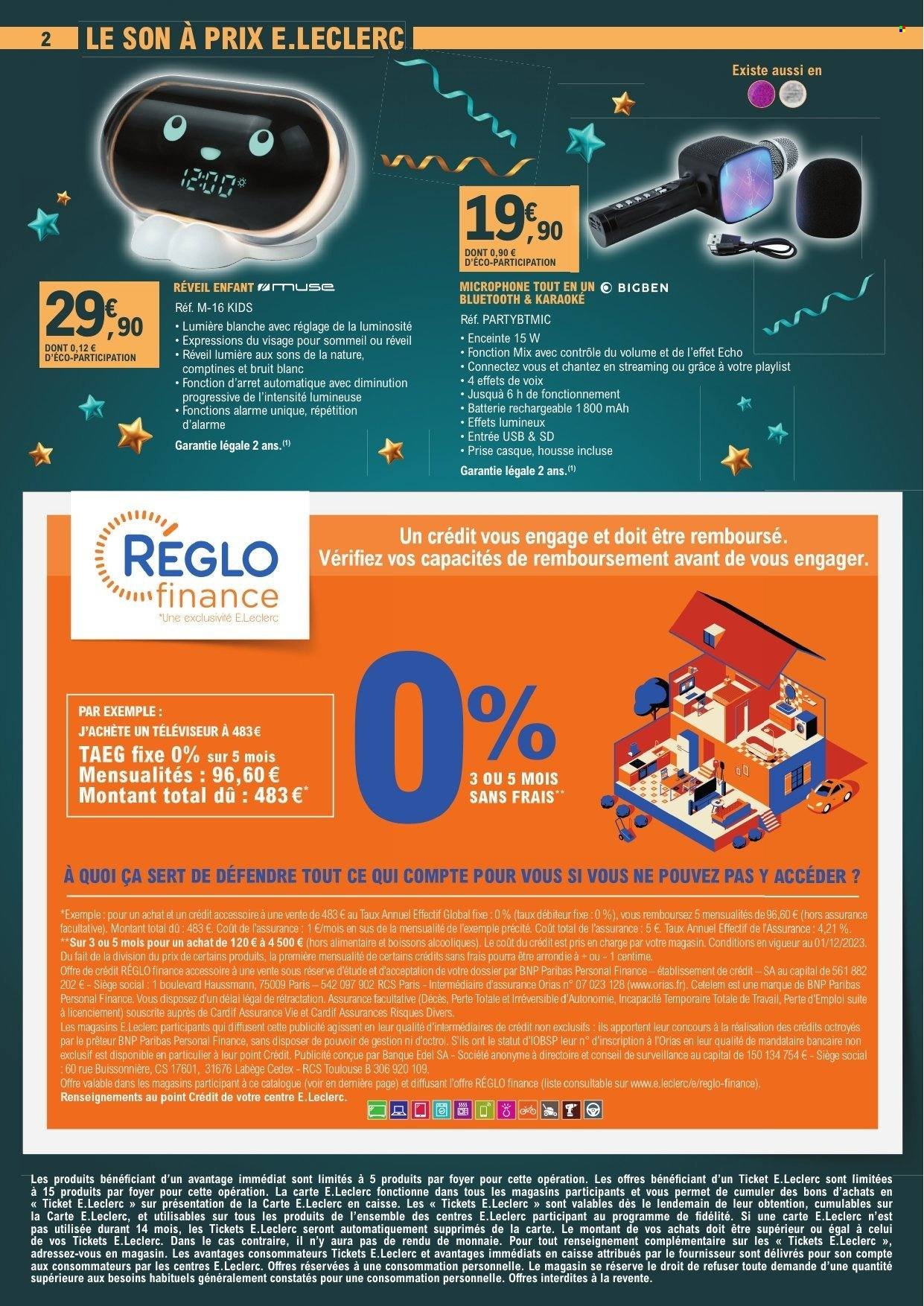 Catalogue E.LECLERC - ETRENNES