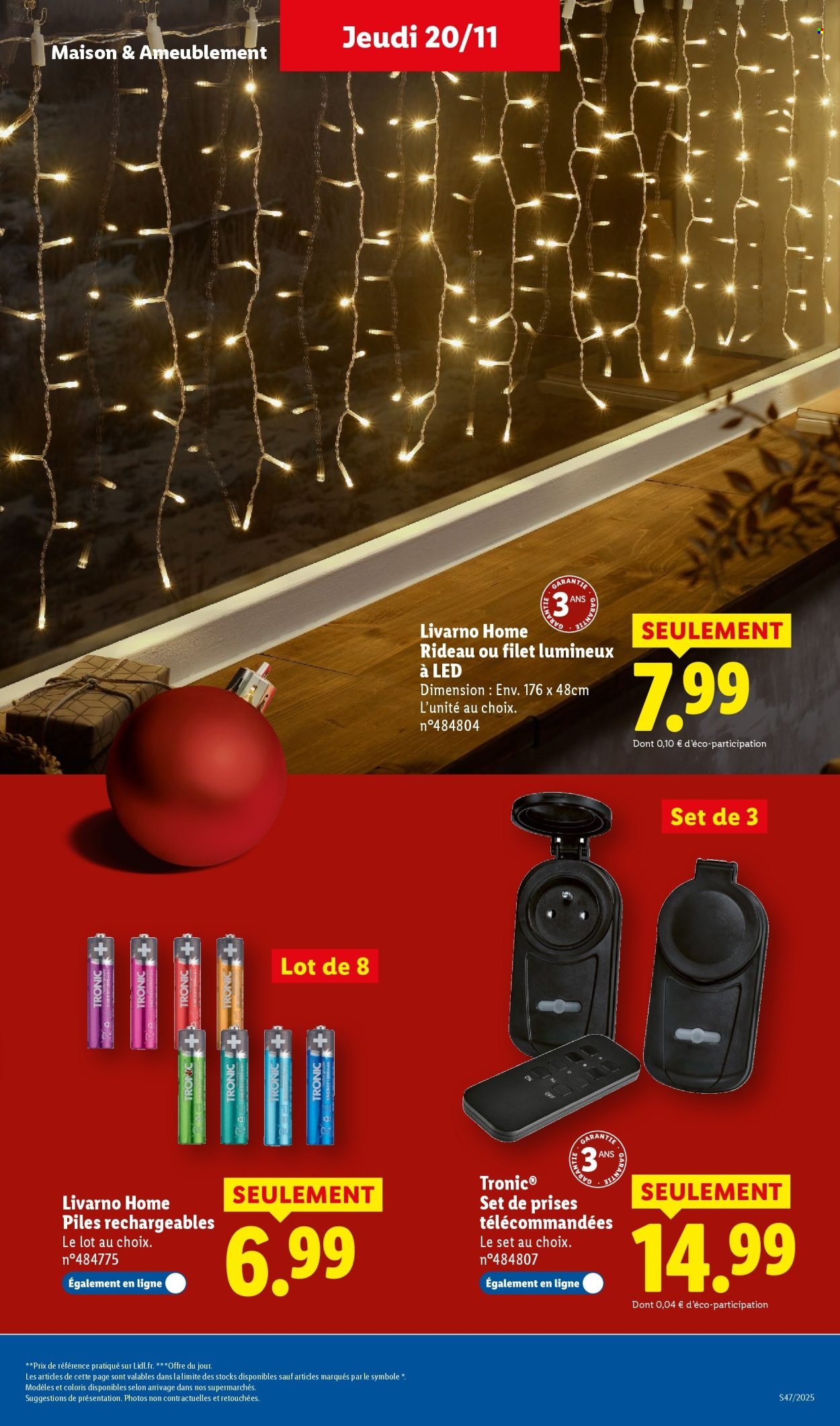 Catalogue LIDL - Les bonnes affaires de la semaine