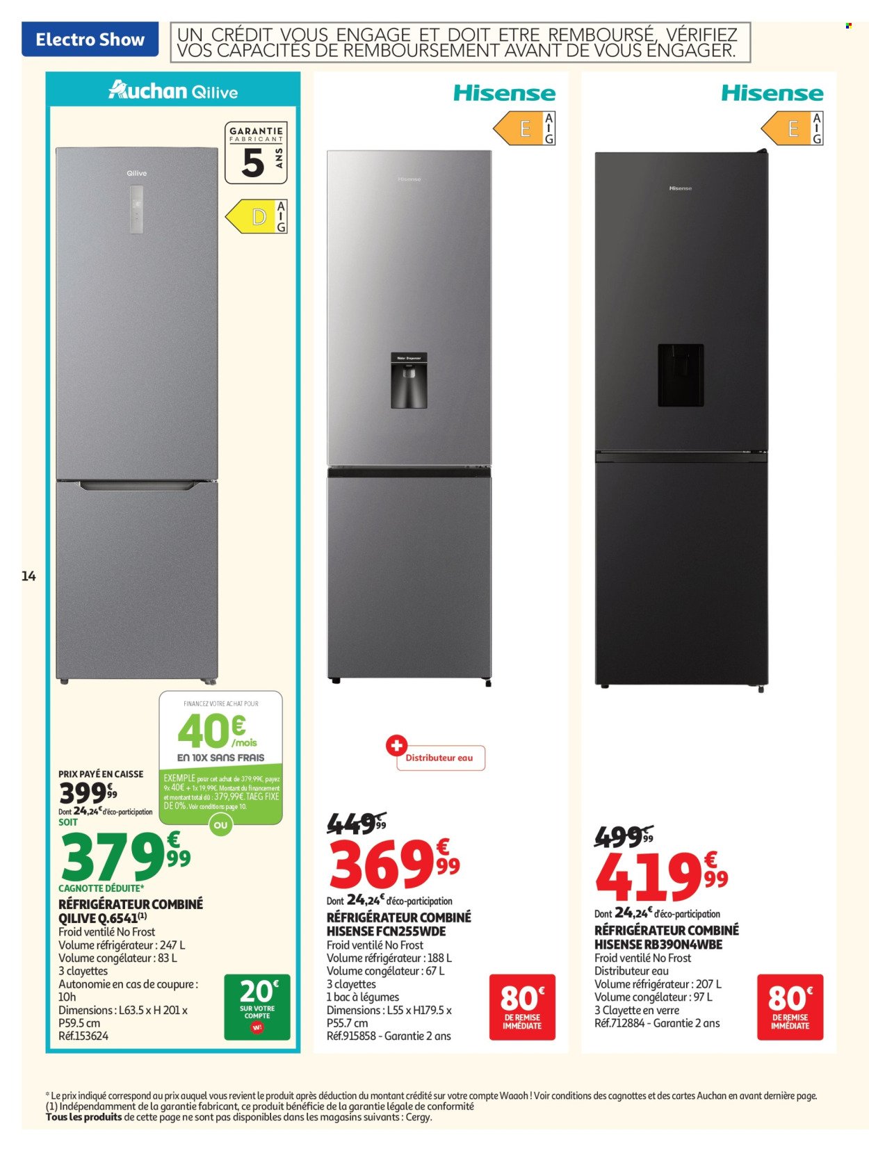 Catalogue AUCHAN - Electroshow