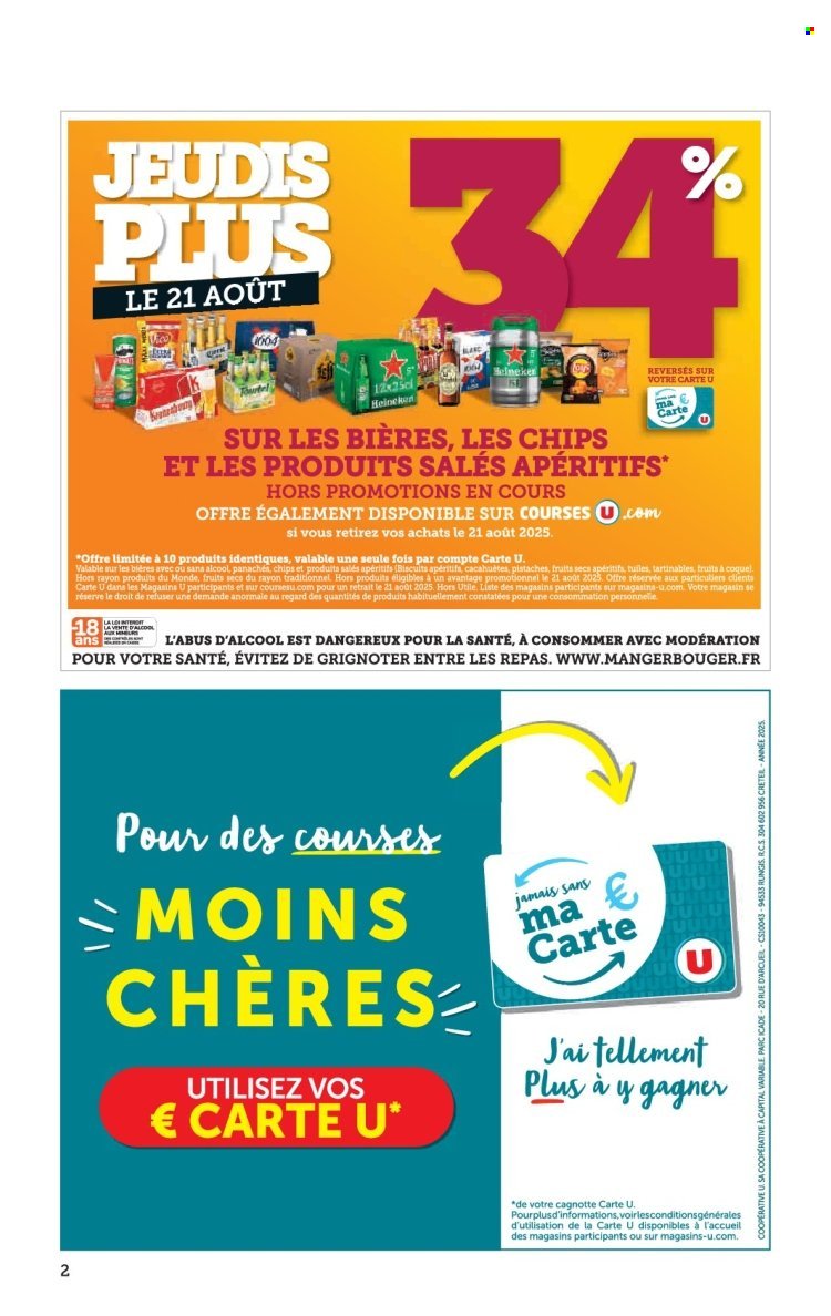 Catalogue SUPER U - Les prix bas de la semaine (2025-08-12 - 2025-08-24)