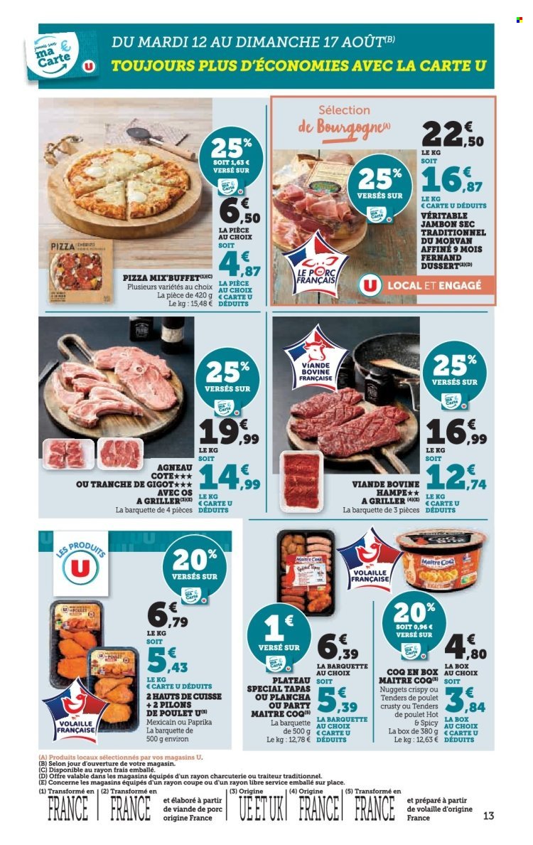 Catalogue SUPER U - Les prix bas de la semaine (2025-08-12 - 2025-08-24)