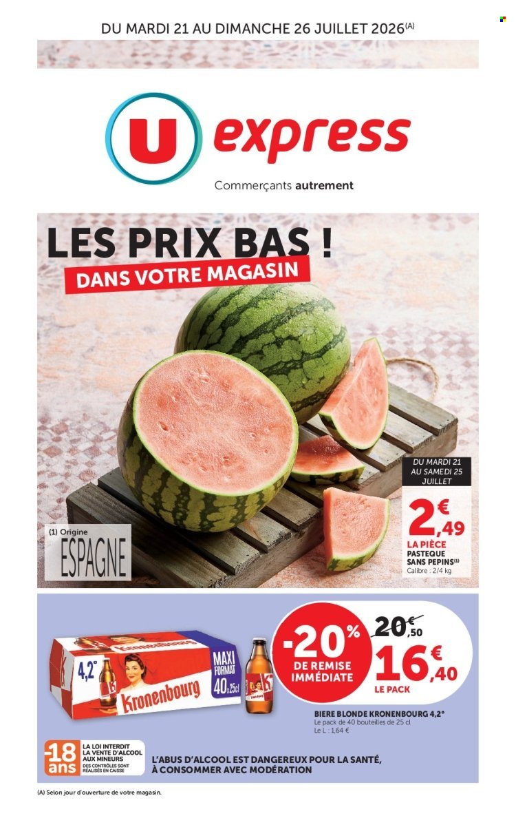 Catalogue U EXPRESS - Les prix bas dans votre magasin